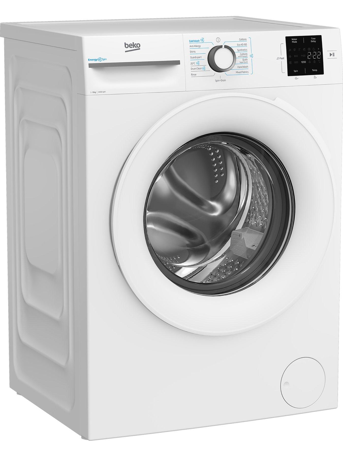 beko-bm3wt3941w-9kg-wash-1400-spin-washing-machine-white-a-ratedback