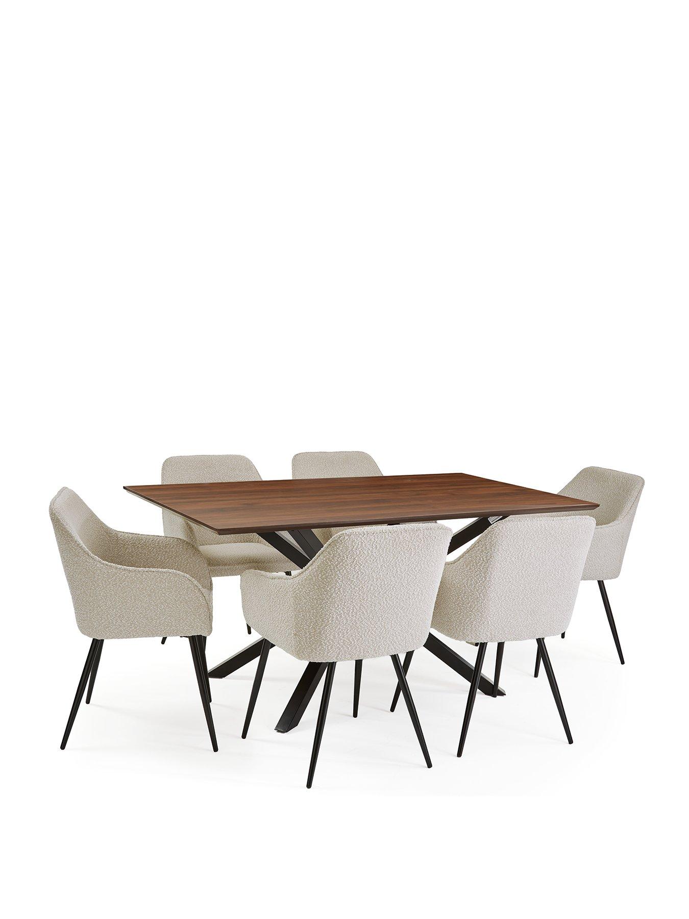 very-home-chopstick-160nbspcm-wood-top-dining-table-6-alisha-boucle-chairs-browncreamstillFront