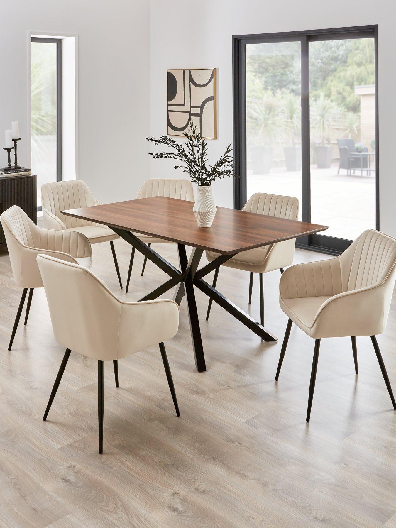 very-home-chopstick-160cm-wood-top-table-6-alisha-natural-chairs