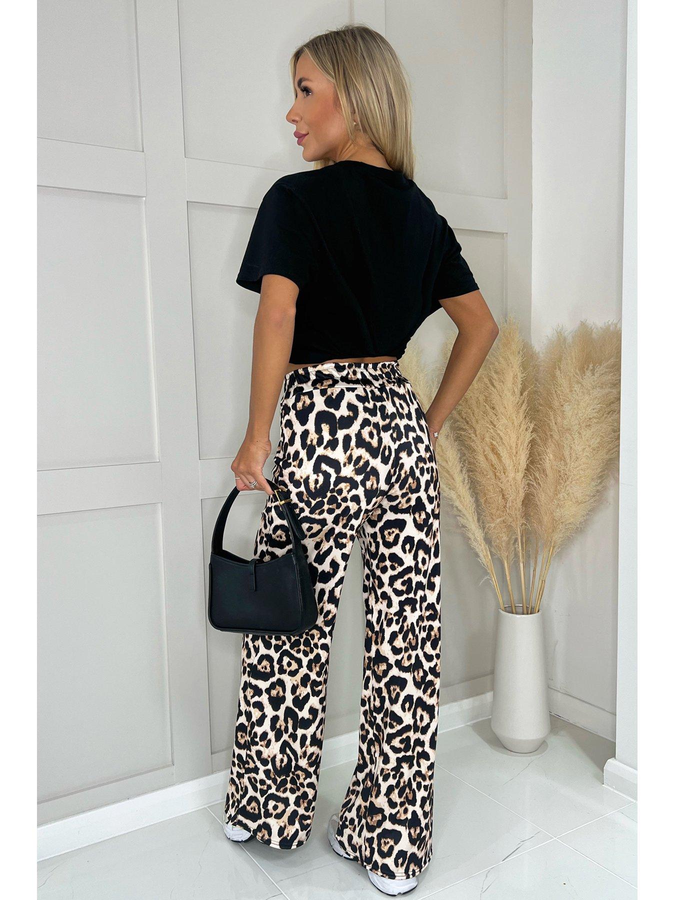 ax-paris-leopard-print-elasticated-waist-pants-multistillFront