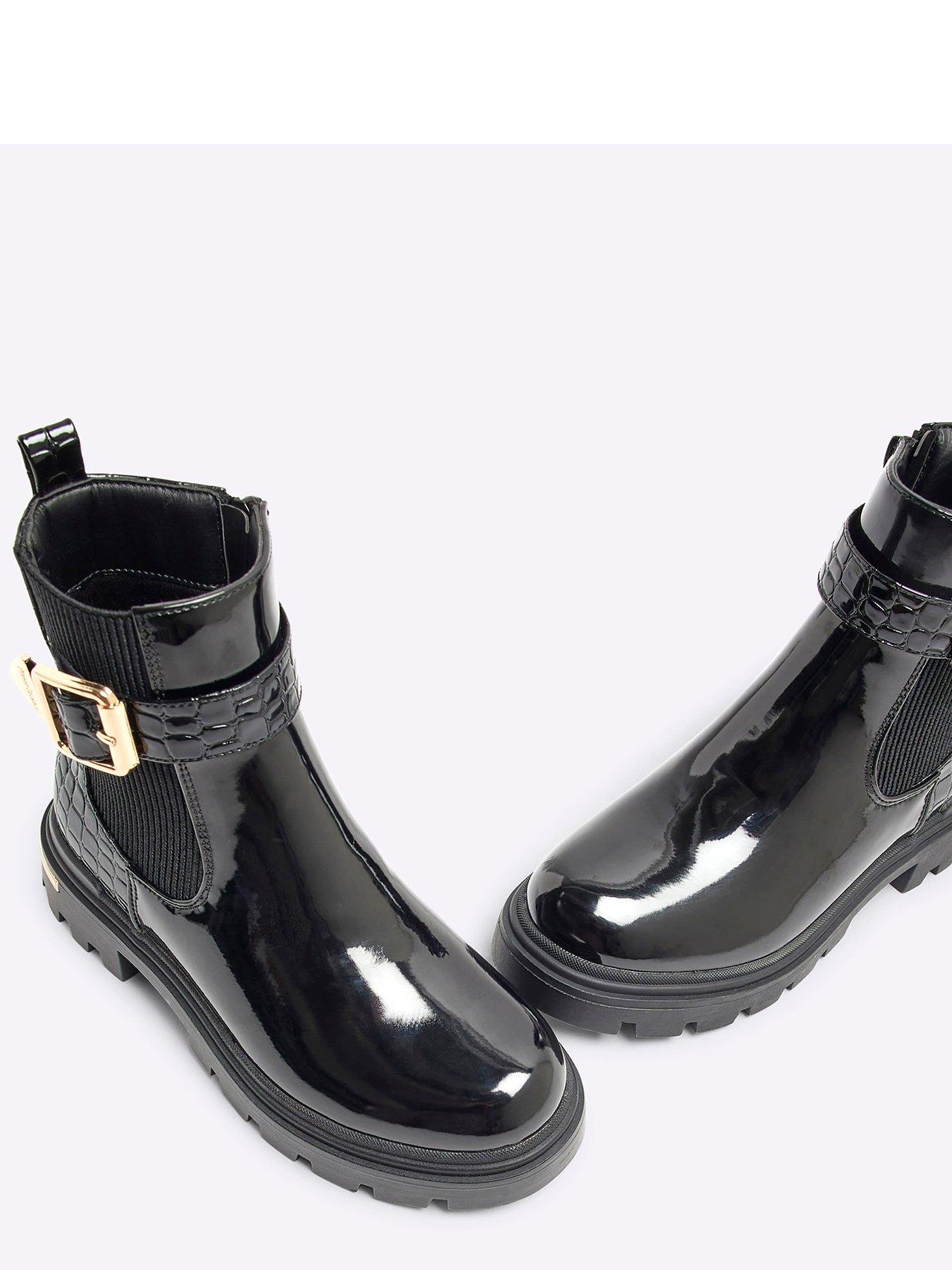 river-island-girls-patent-croc-buckle-chelsea-boots-blackoutfit