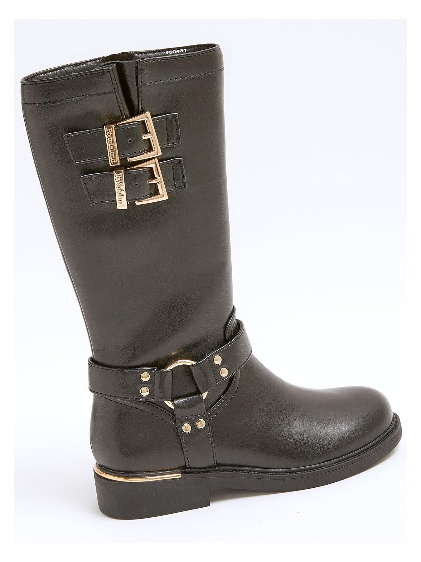 river-island-older-girl-faux-leather-buckle-biker-boots-blackdetail