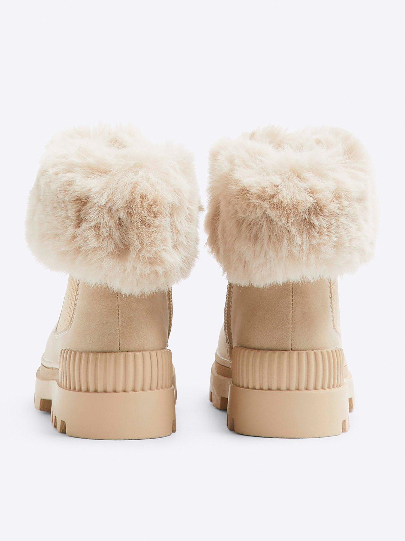 river-island-mini-mini-girls-faux-fur-trim-boots-beigeback