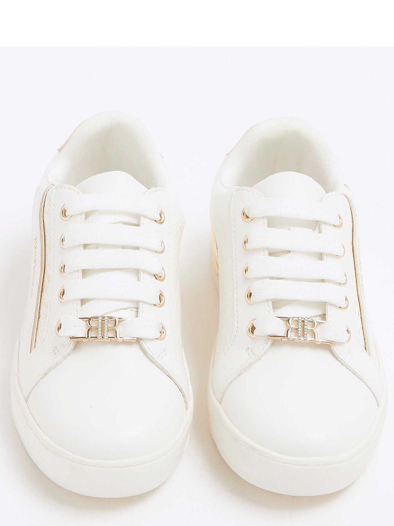 river-island-older-girl-metallic-snake-embossed-trainers-whiteoutfit