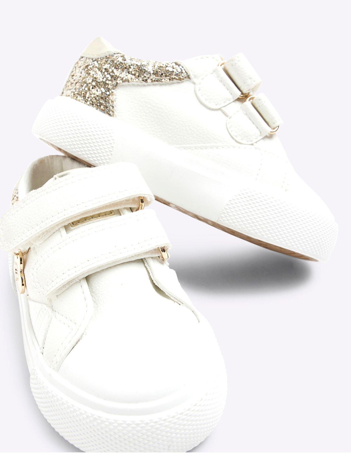 river-island-mini-girls-velcro-glitter-trainers-whitedetail