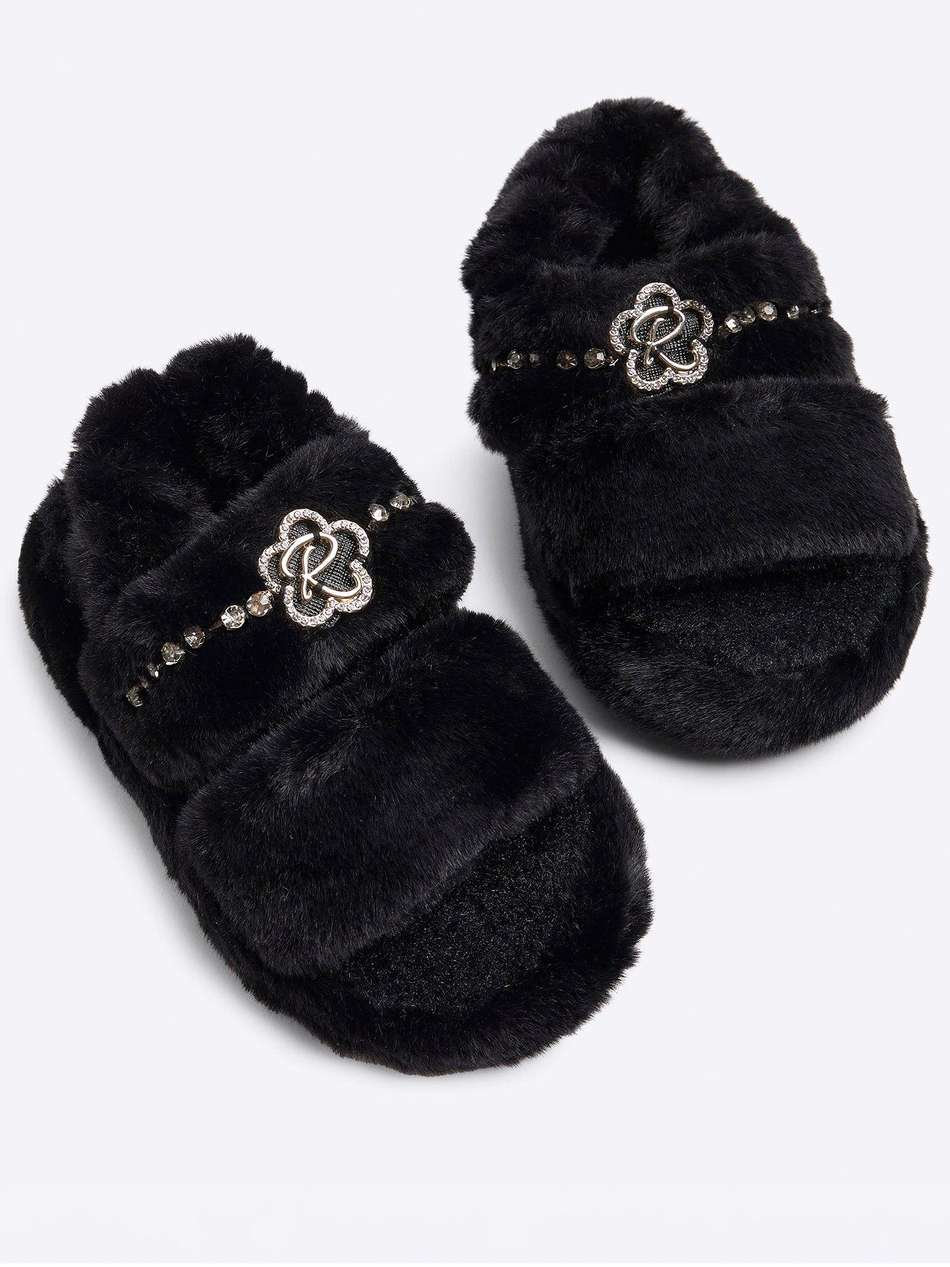 river-island-girls-faux-fur-open-toe-slippers-blackoutfit