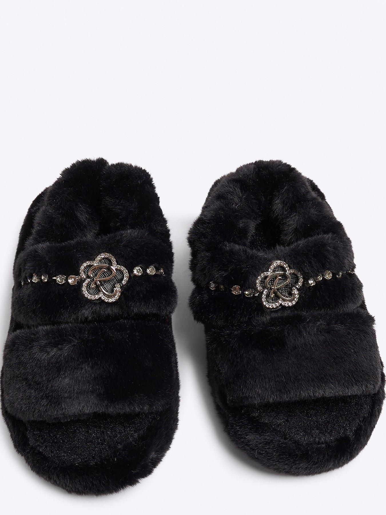 river-island-girls-faux-fur-open-toe-slippers-blackdetail