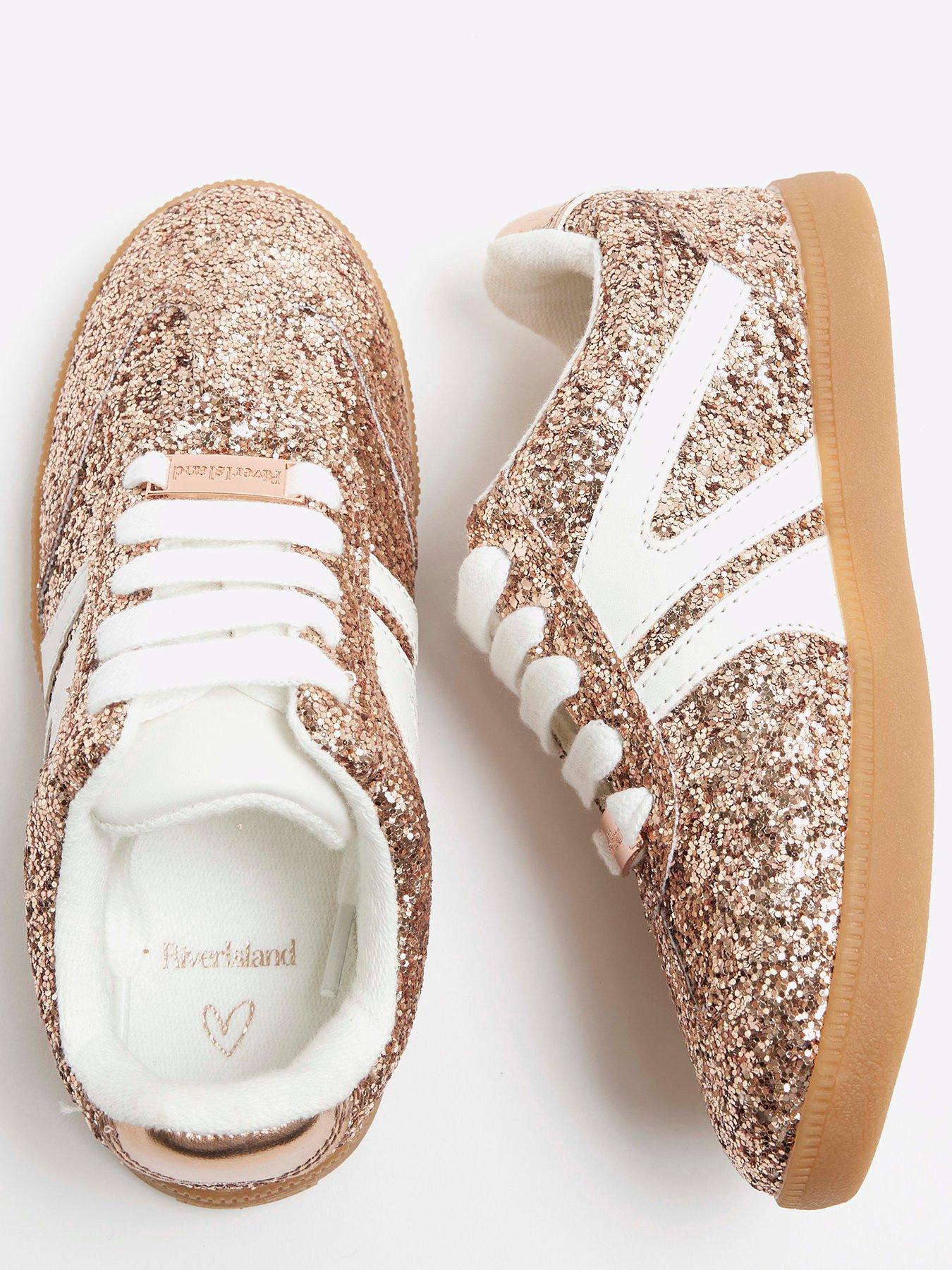 river-island-girls-glitter-trainers-pinkdetail