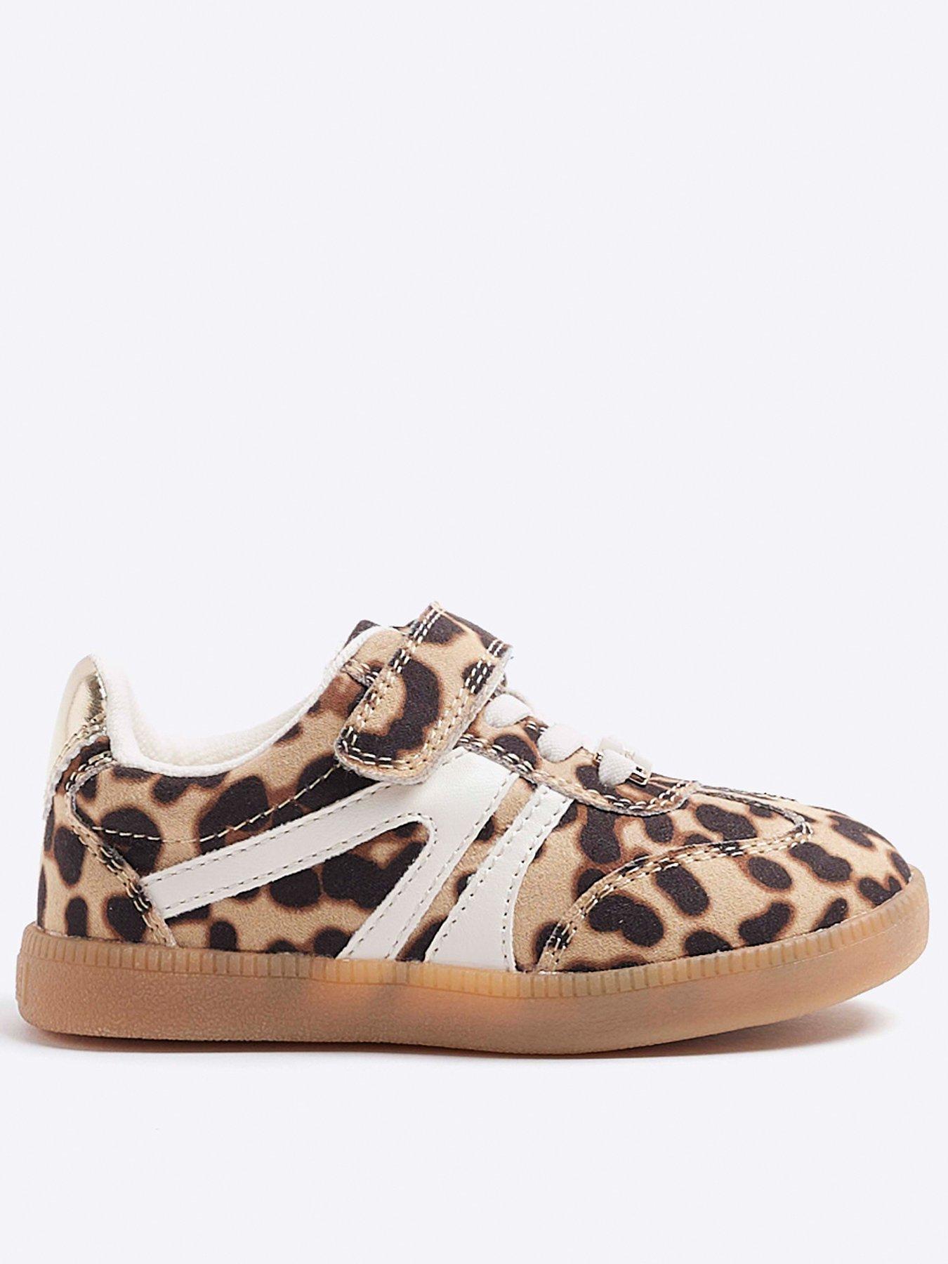 river-island-mini-mini-girl-leopard-print-trainers-brown