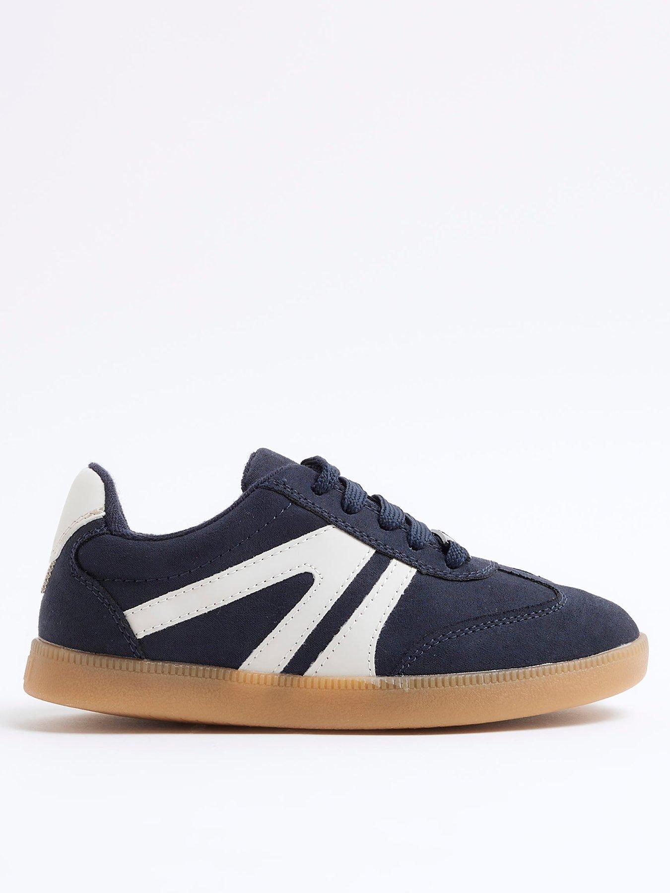 river-island-boys-lace-up-trainers-navy