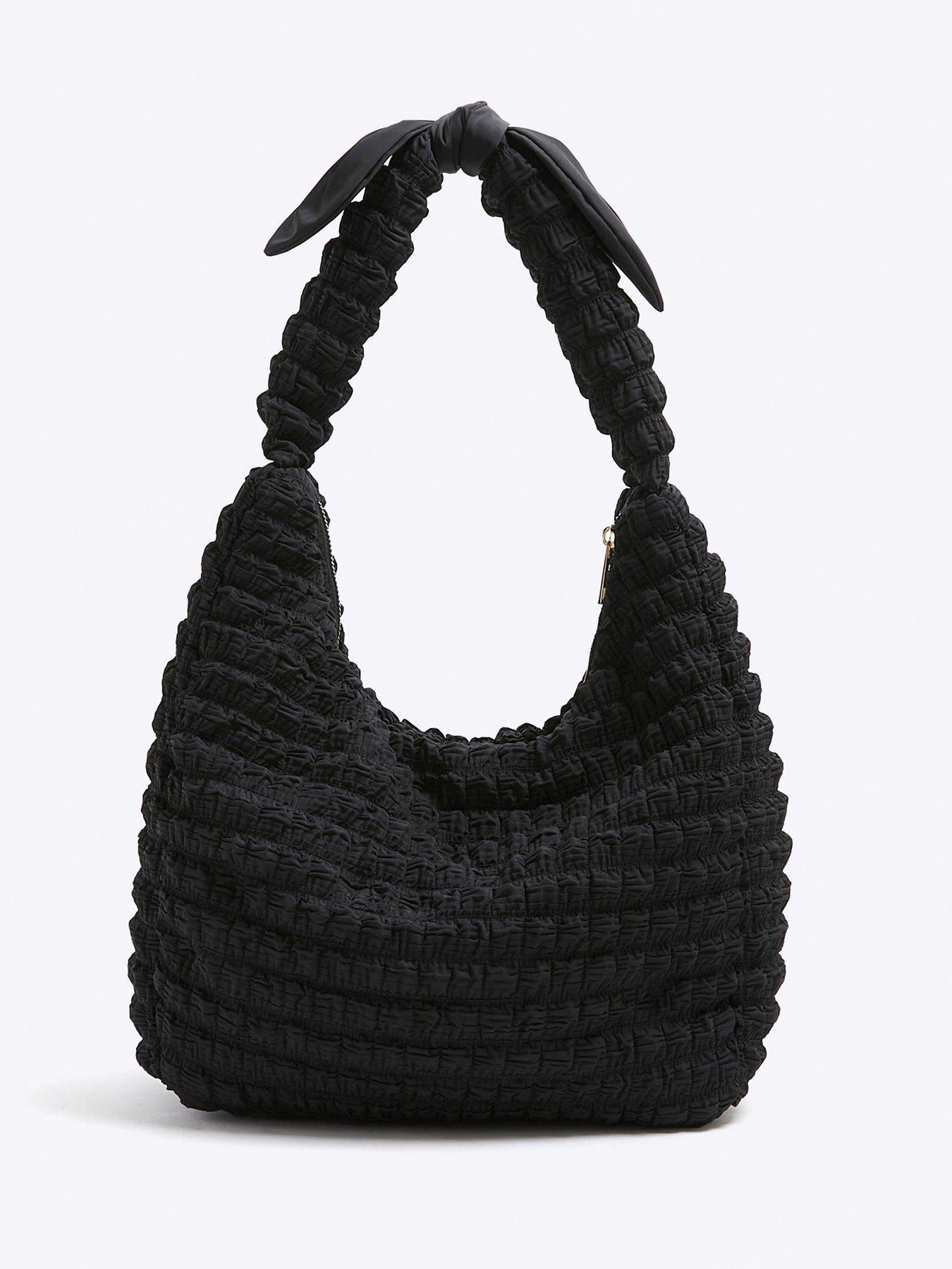 river-island-older-girl-textured-bow-shopper-bag-blackstillFront