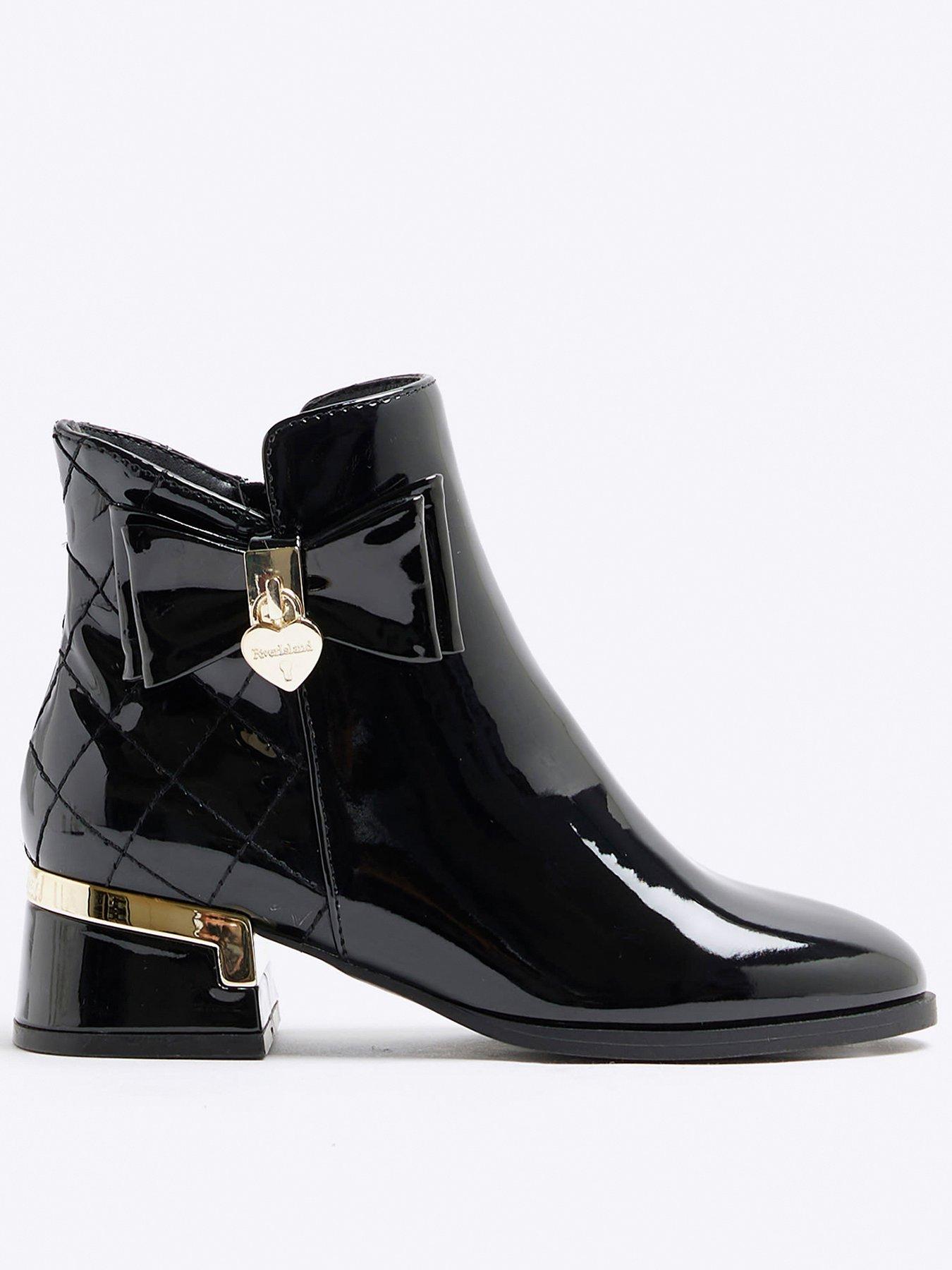 river-island-bow-heeled-boots-black