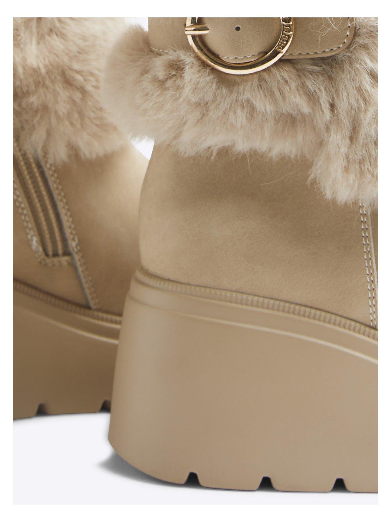 river-island-older-girl-faux-fur-wedge-boots-beigedetail