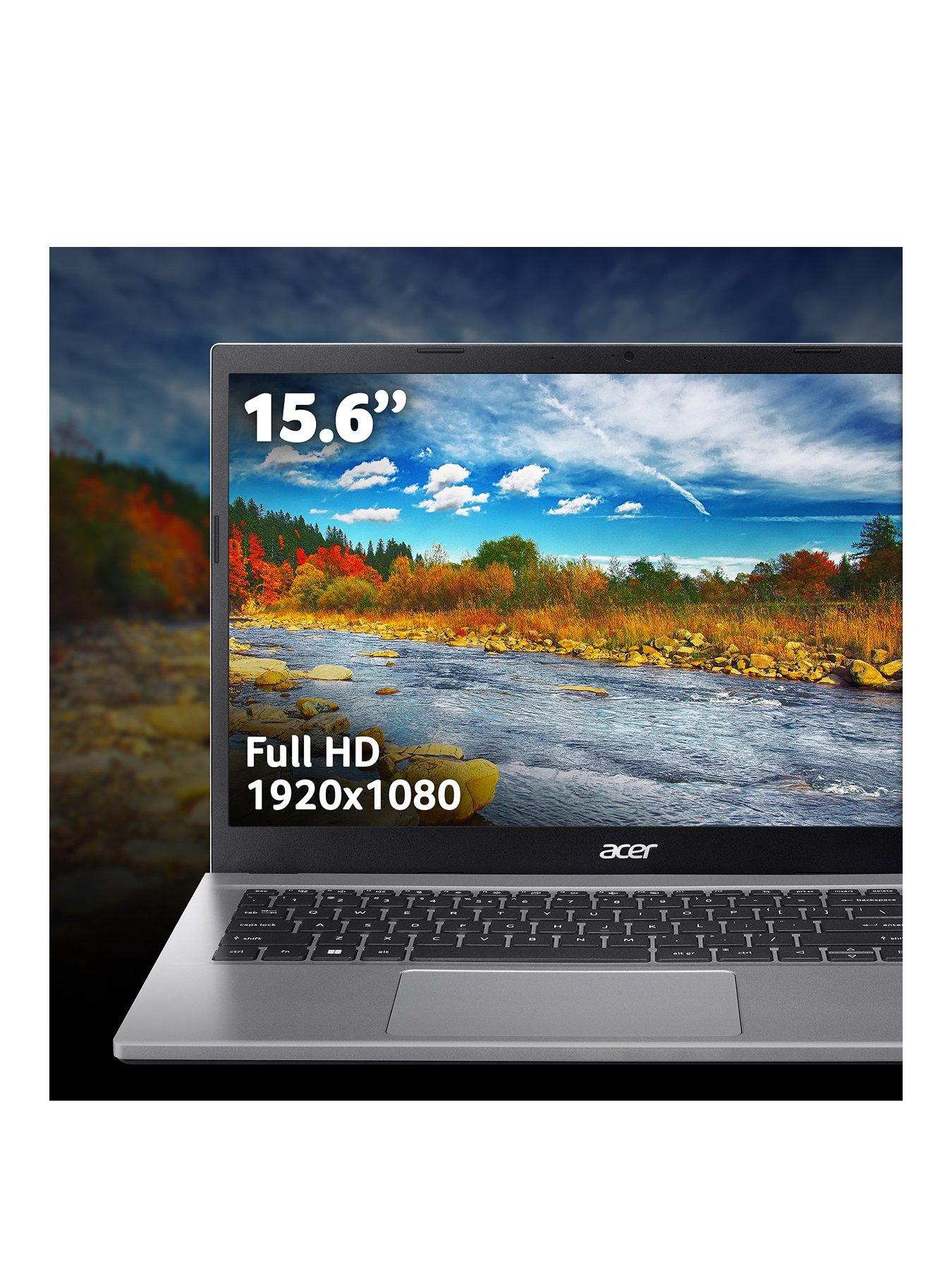 Image 3 of 8 of Acer Aspire 3 - 15.6in Full HD - Intel Core i5 - 8GM RAM - 1TB SSD with M365 Personal &amp; Norton 1 Year included - Silver