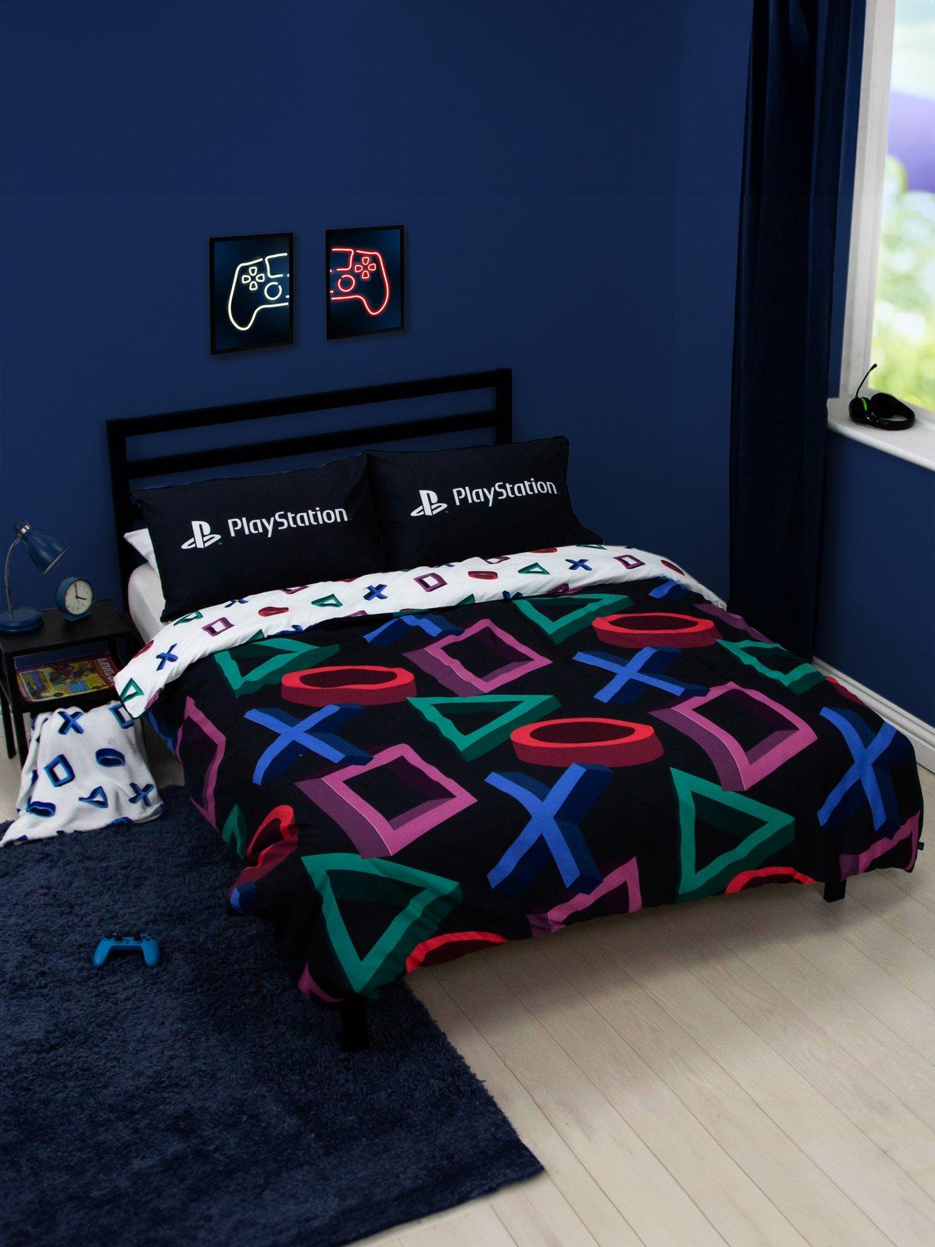 Image 1 of 7 of Playstation Abstract Duvet Cover Set -