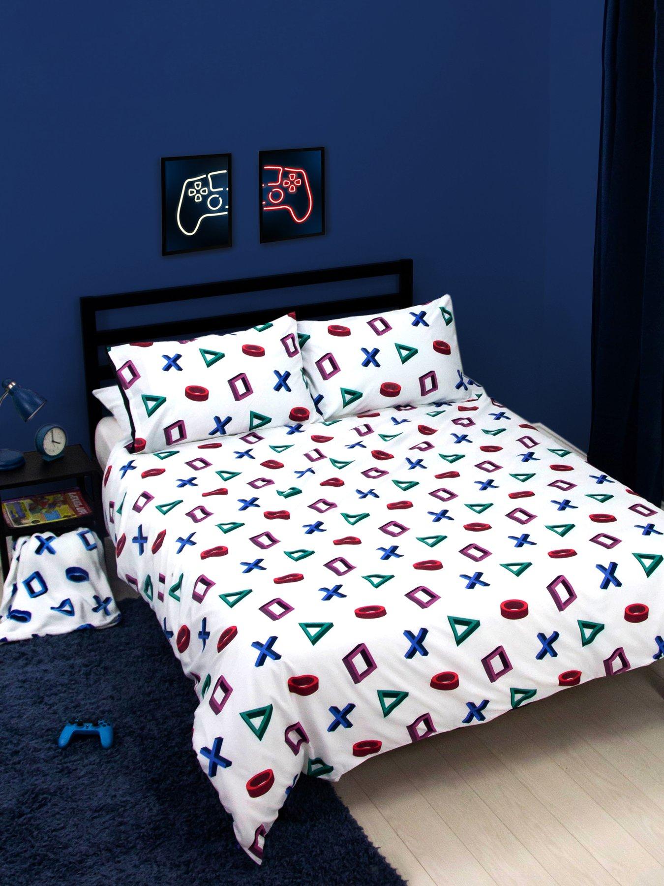 Image 3 of 7 of Playstation Abstract Duvet Cover Set -