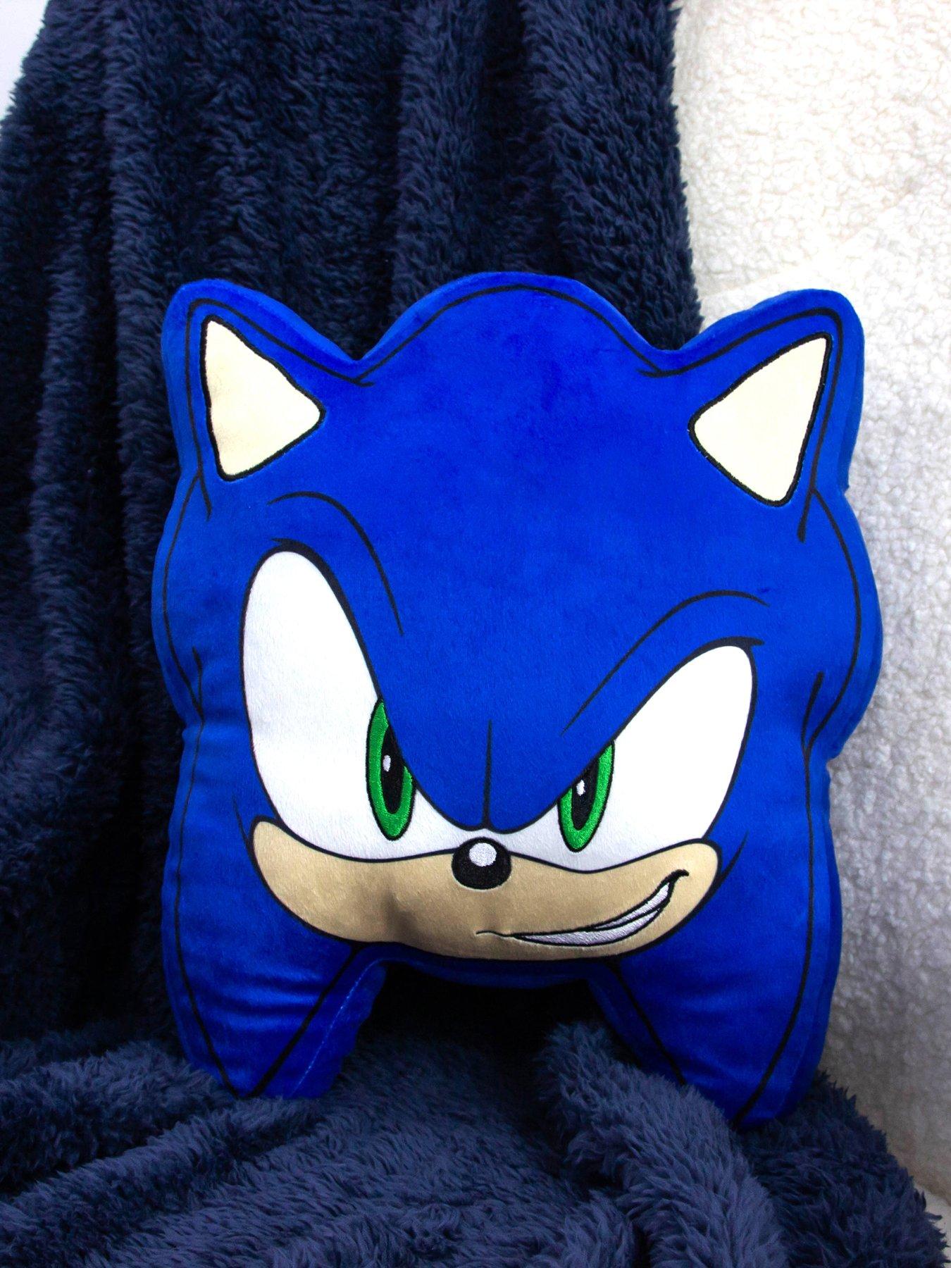 sonic-the-hedgehog-sonic-shaped-cushion-multi