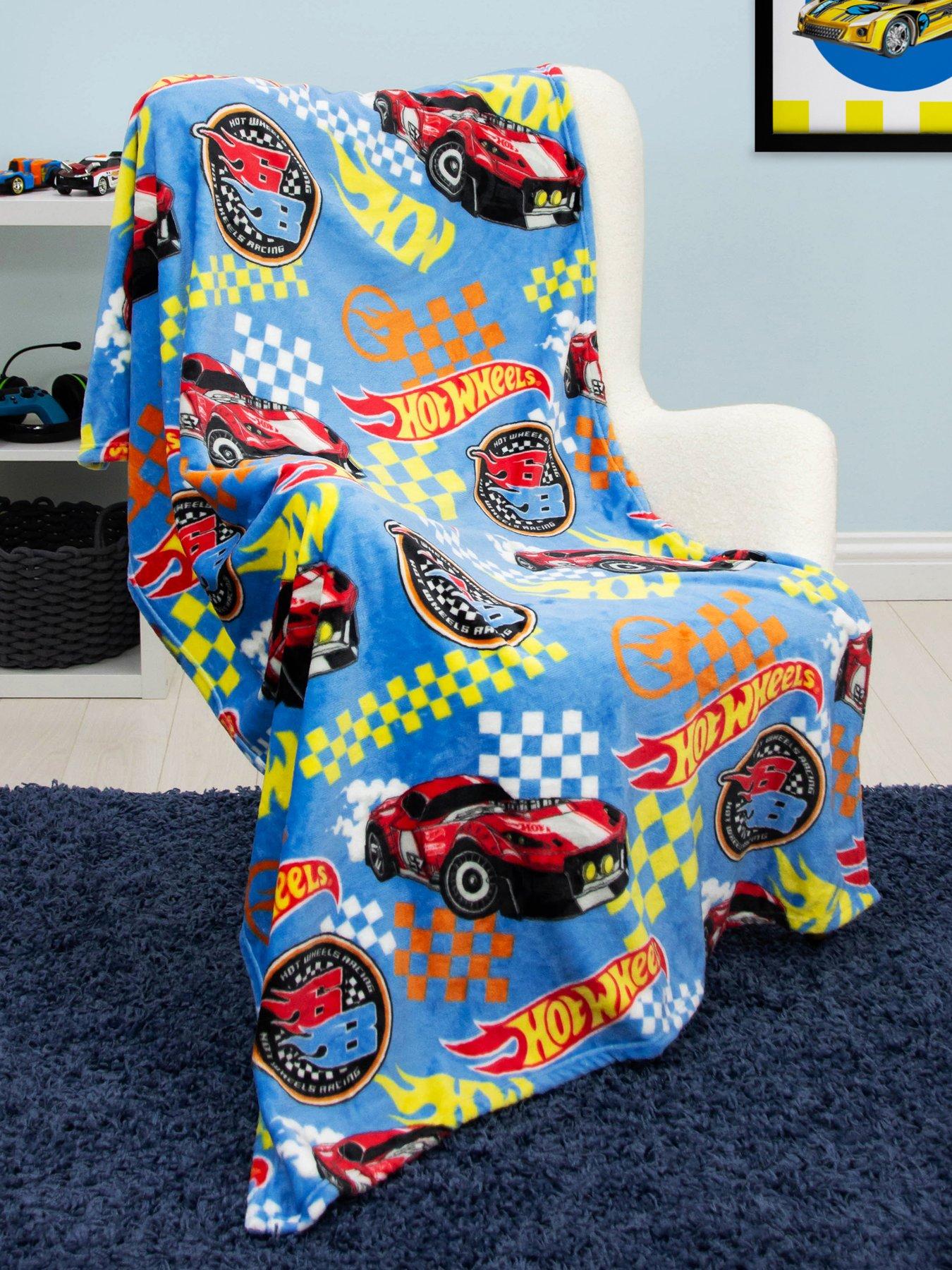 Image 1 of 6 of Hot Wheels Hot Wheels Racer Flame Fleece - Multi