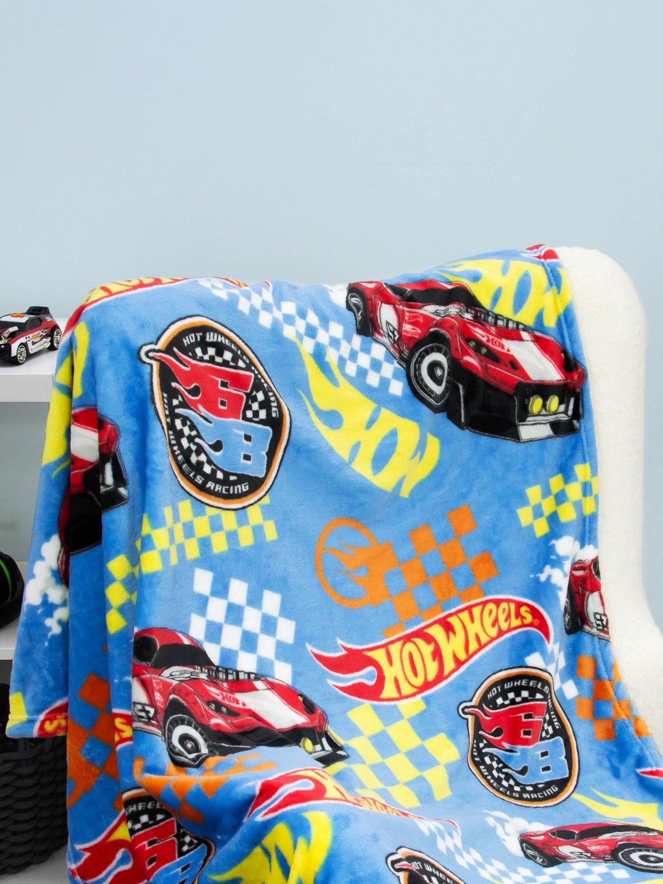 Image 3 of 6 of Hot Wheels Hot Wheels Racer Flame Fleece - Multi
