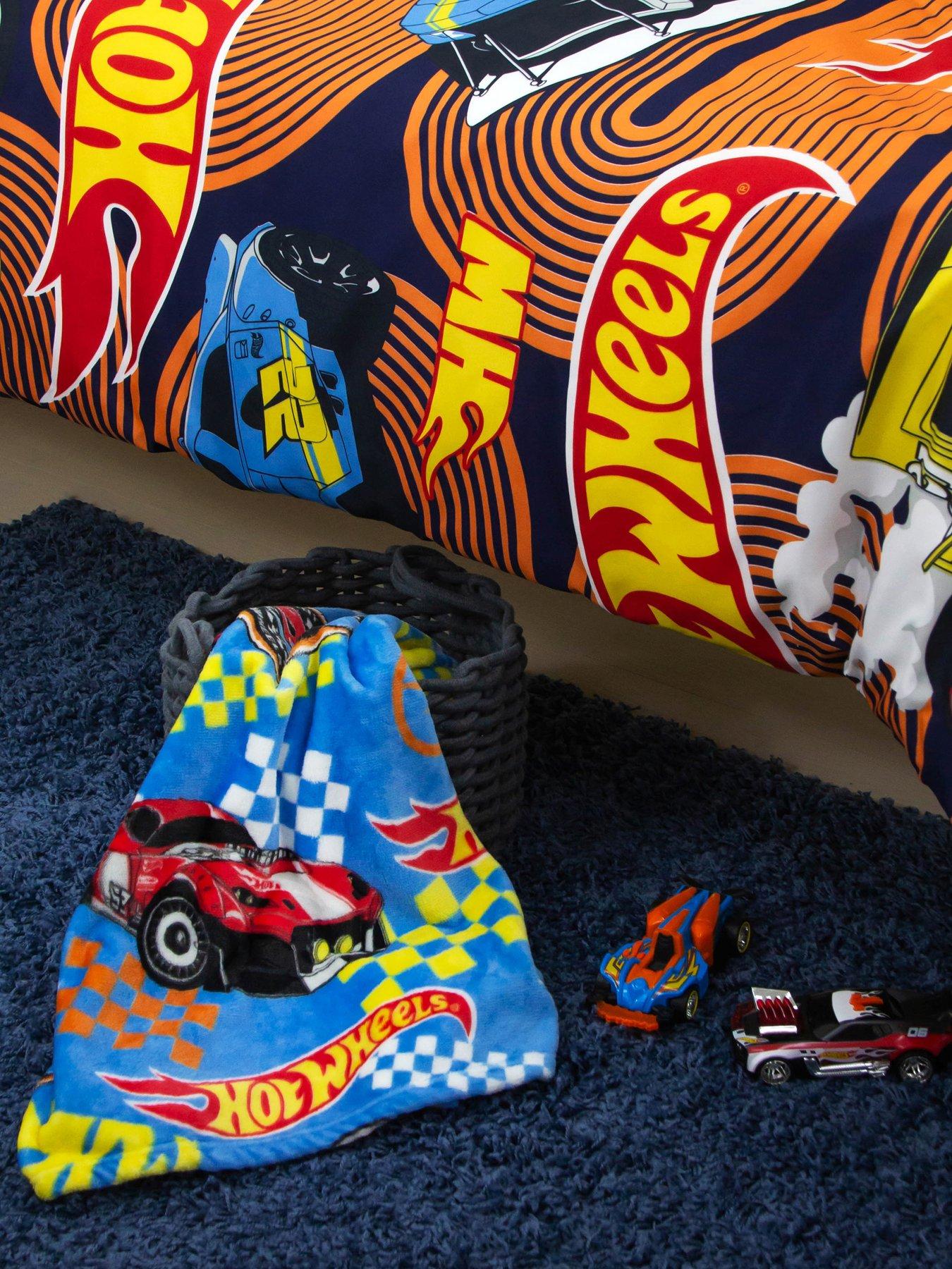 Image 6 of 6 of Hot Wheels Hot Wheels Racer Flame Fleece - Multi