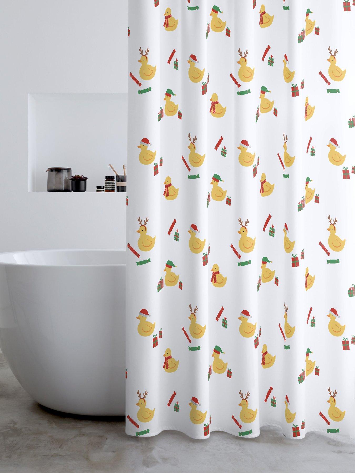 catherine-lansfield-christmas-quacker-shower-curtain