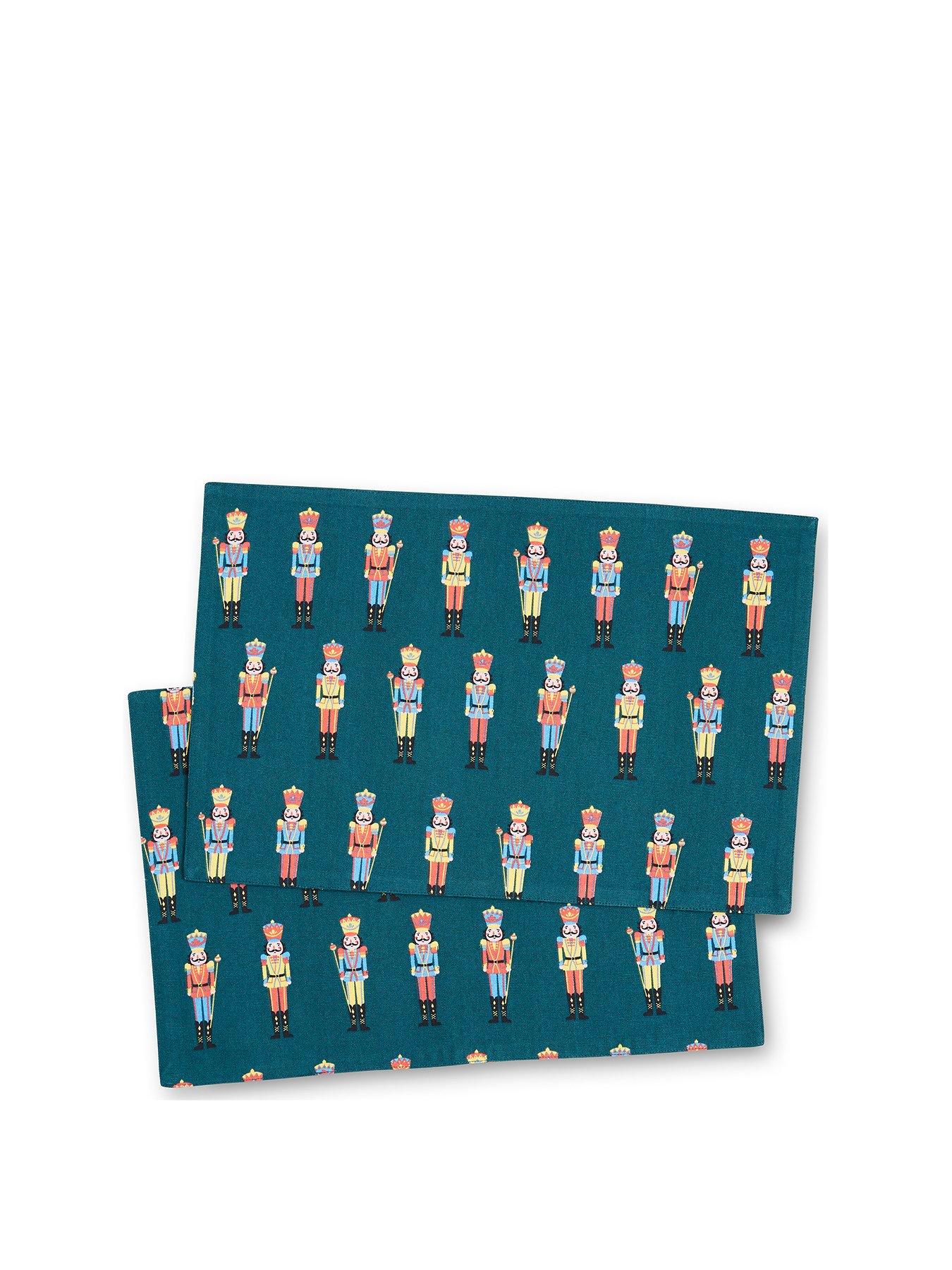 Image 2 of 3 of Catherine Lansfield Nutcracker Placemats &ndash; Set of 4
