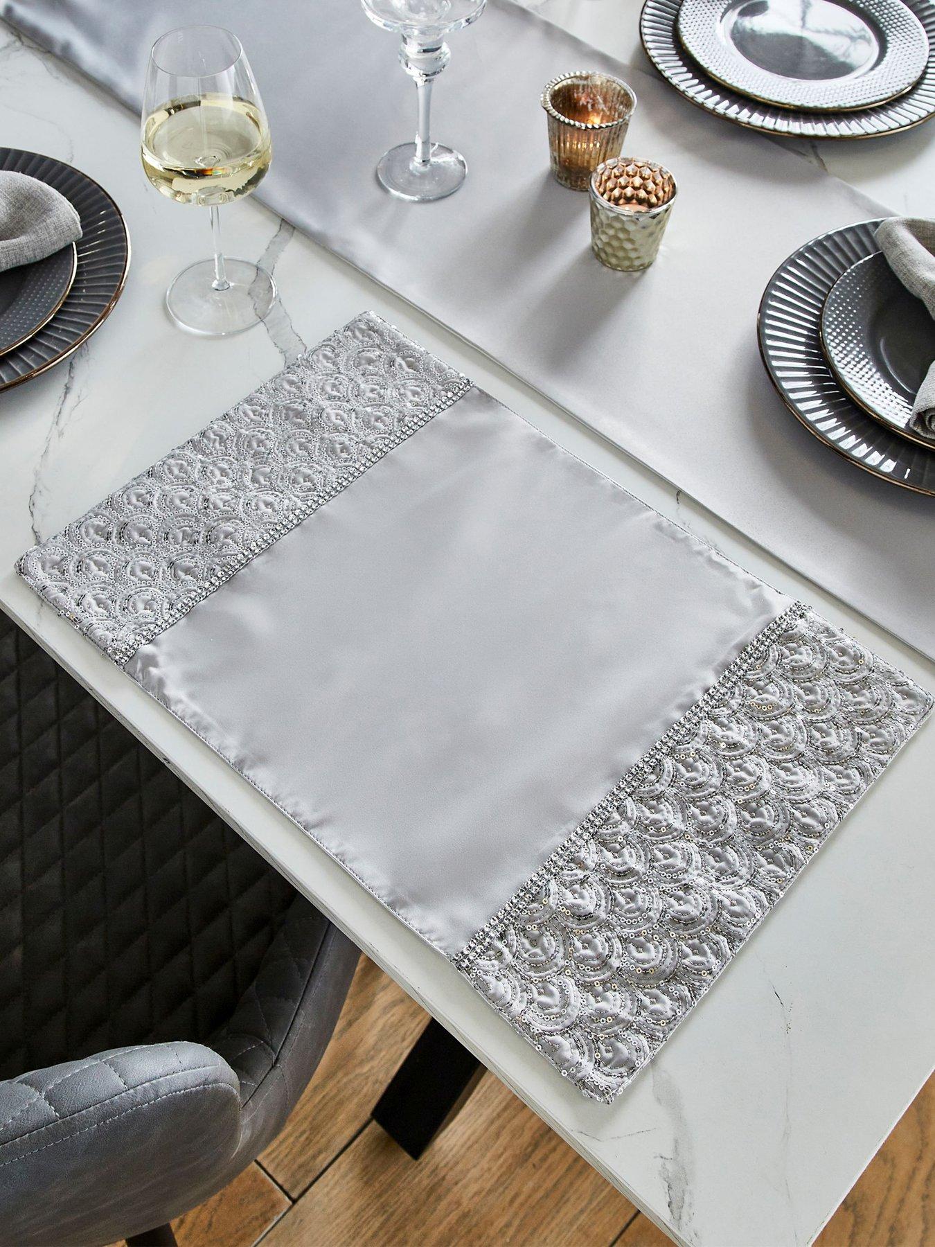 undefined Deco Sequin Set 4 Placemats