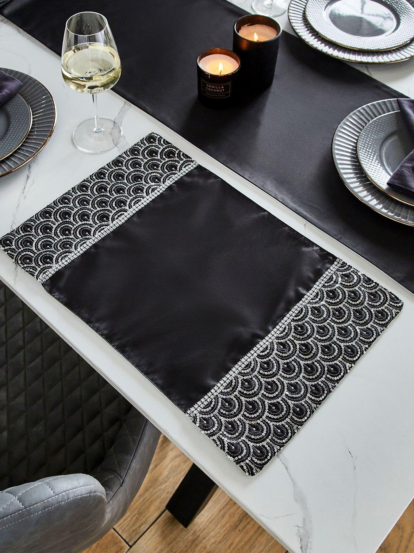 undefined Deco Sequin Set 4 Placemats