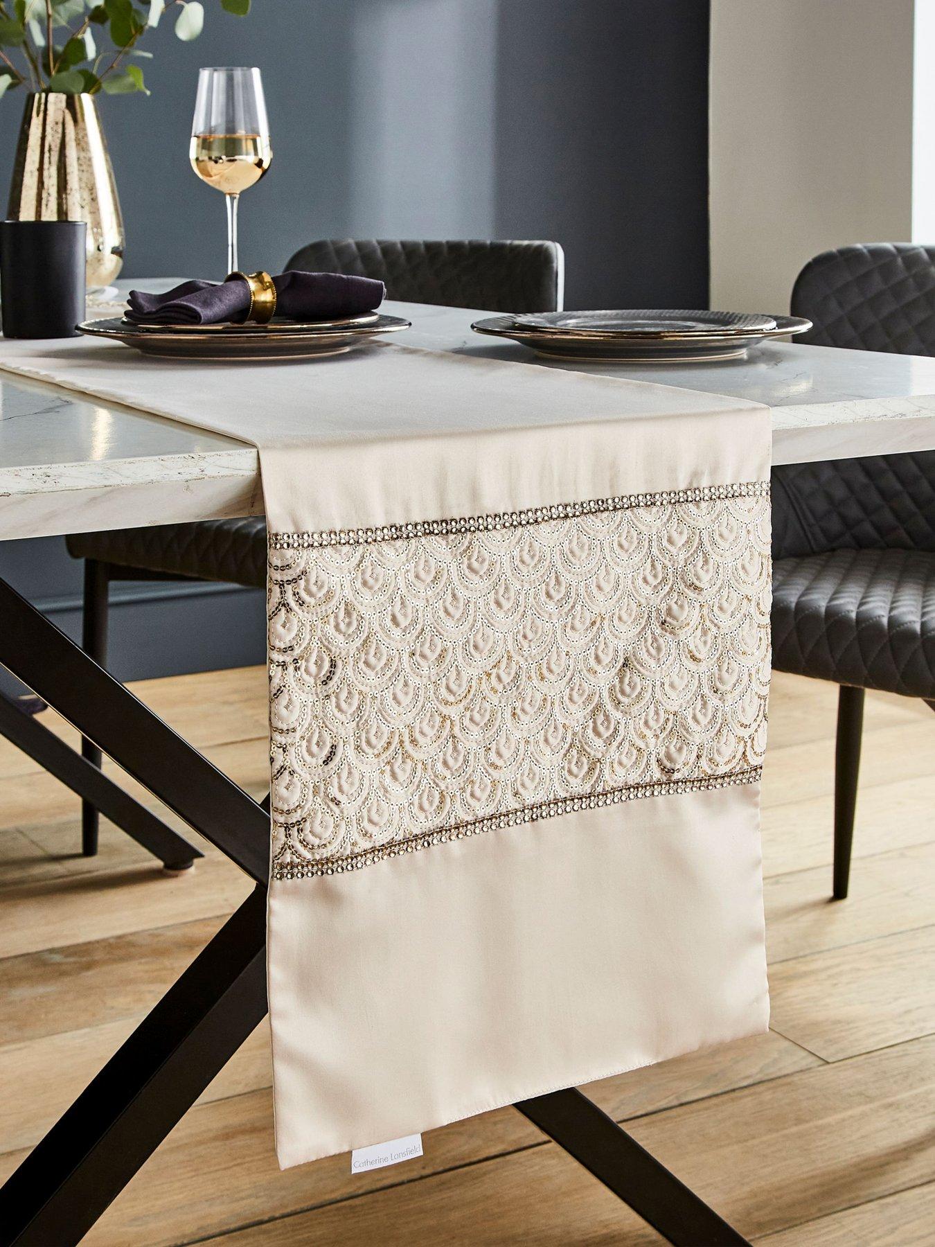 undefined Deco Sequin Table Runner
