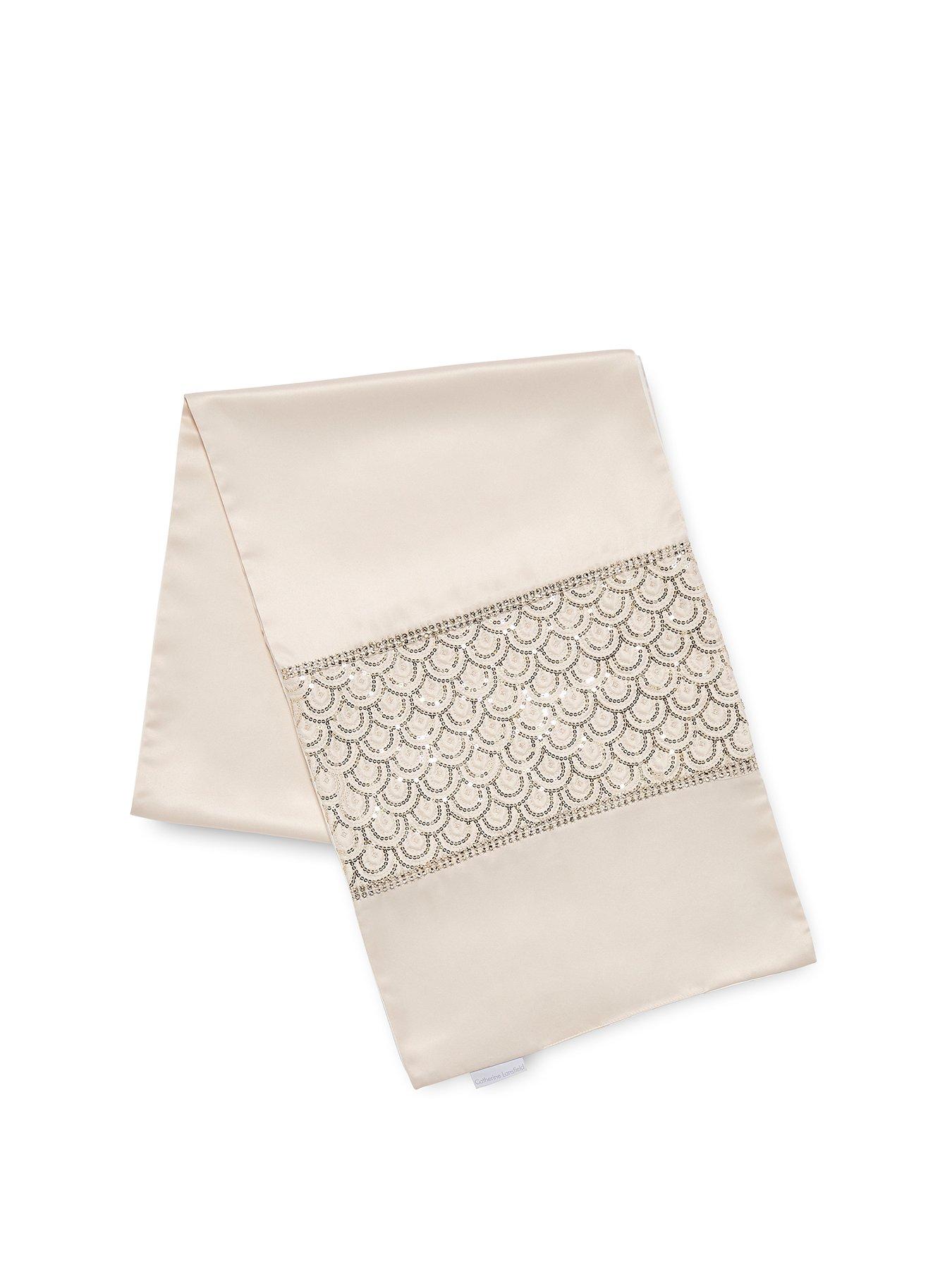 catherine-lansfield-deco-sequin-32x220cm-dining-table-runner-champagne-goldstillFront