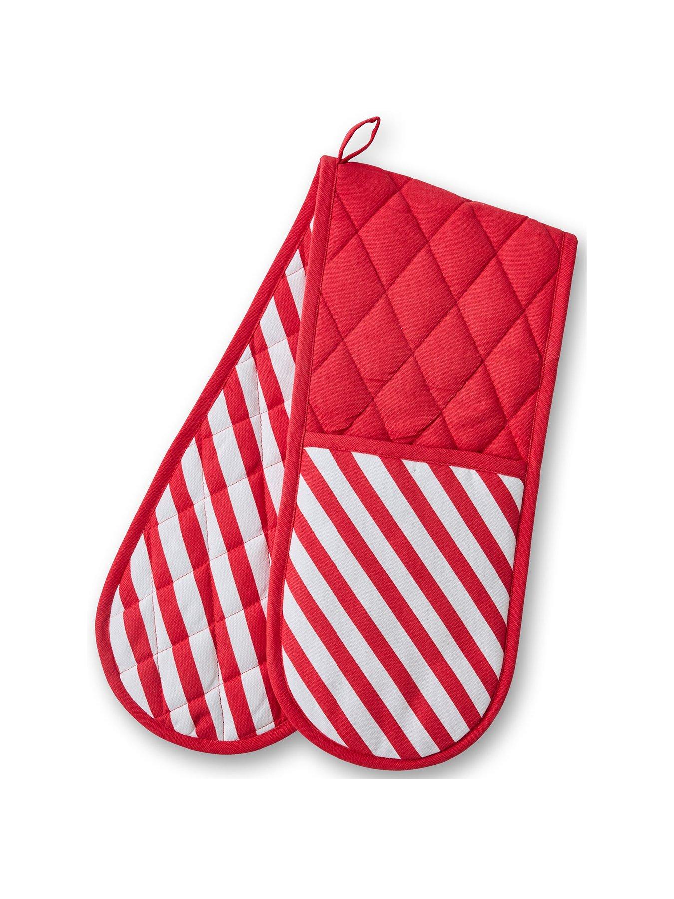 catherine-lansfield-christmas-candy-cane-double-oven-glovestillFront