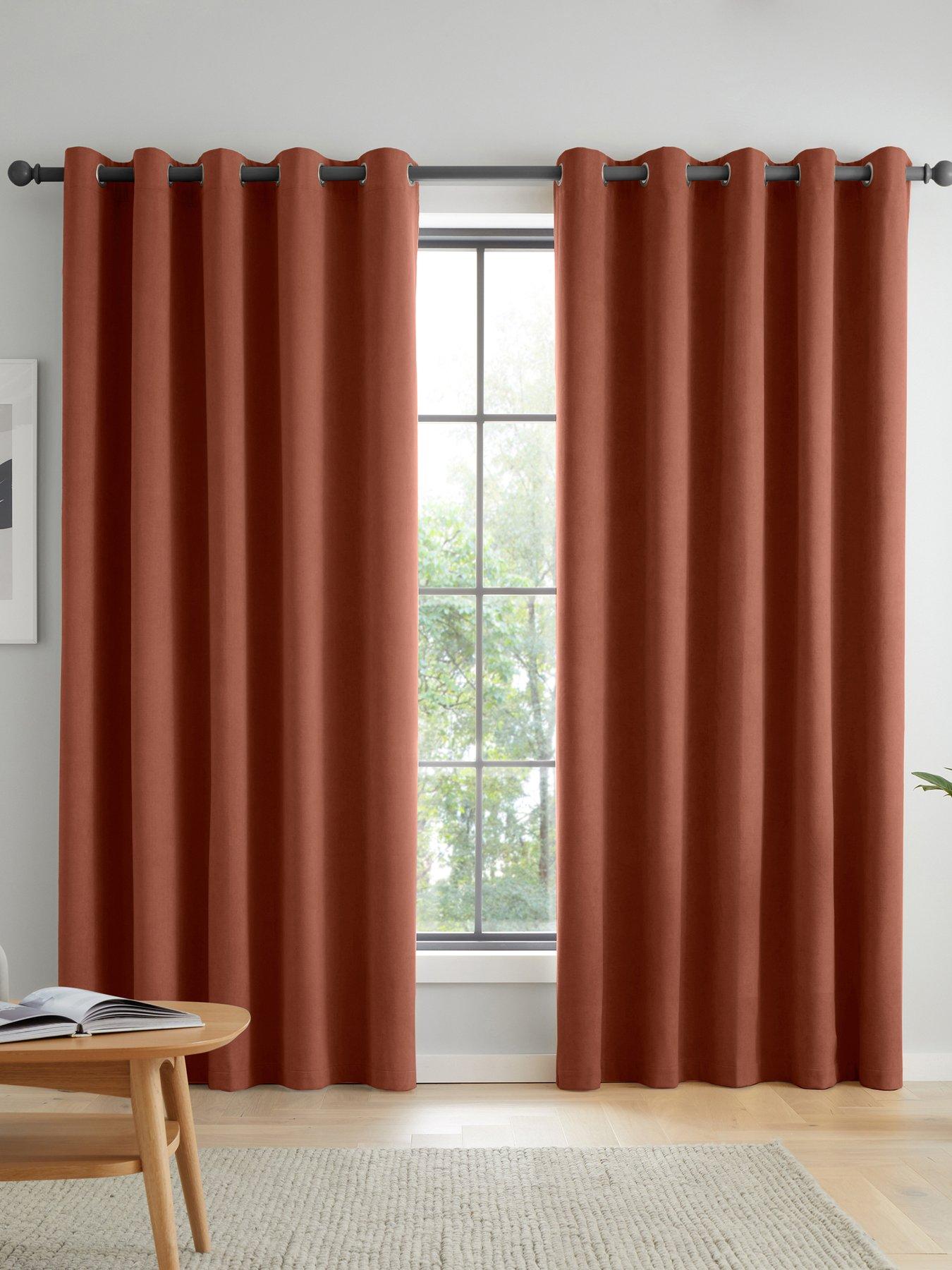 catherine-lansfield-wilson-velvet-thermal-blackout-eyelet-curtains