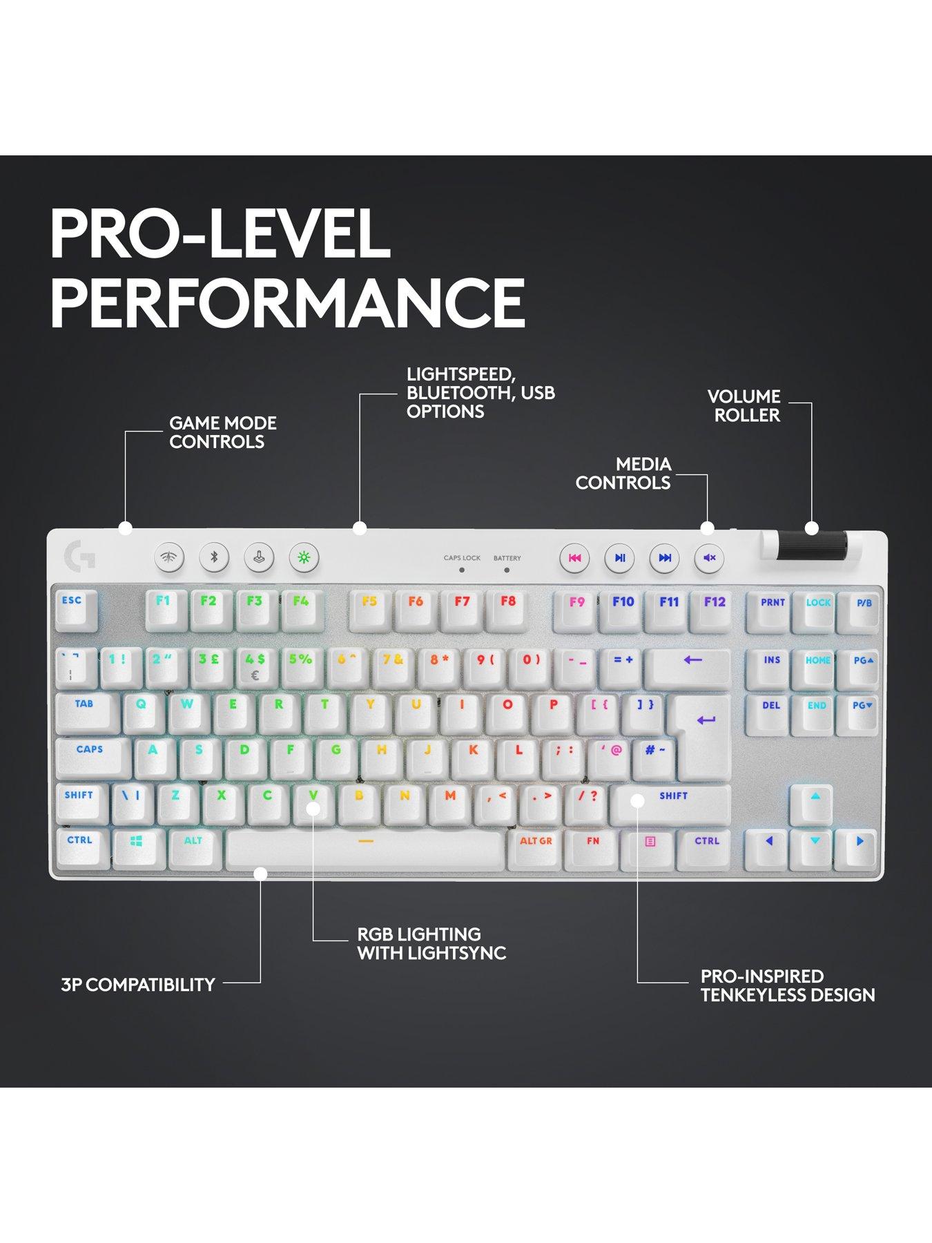 Image 5 of 7 of LogitechG G PRO X TKL - White