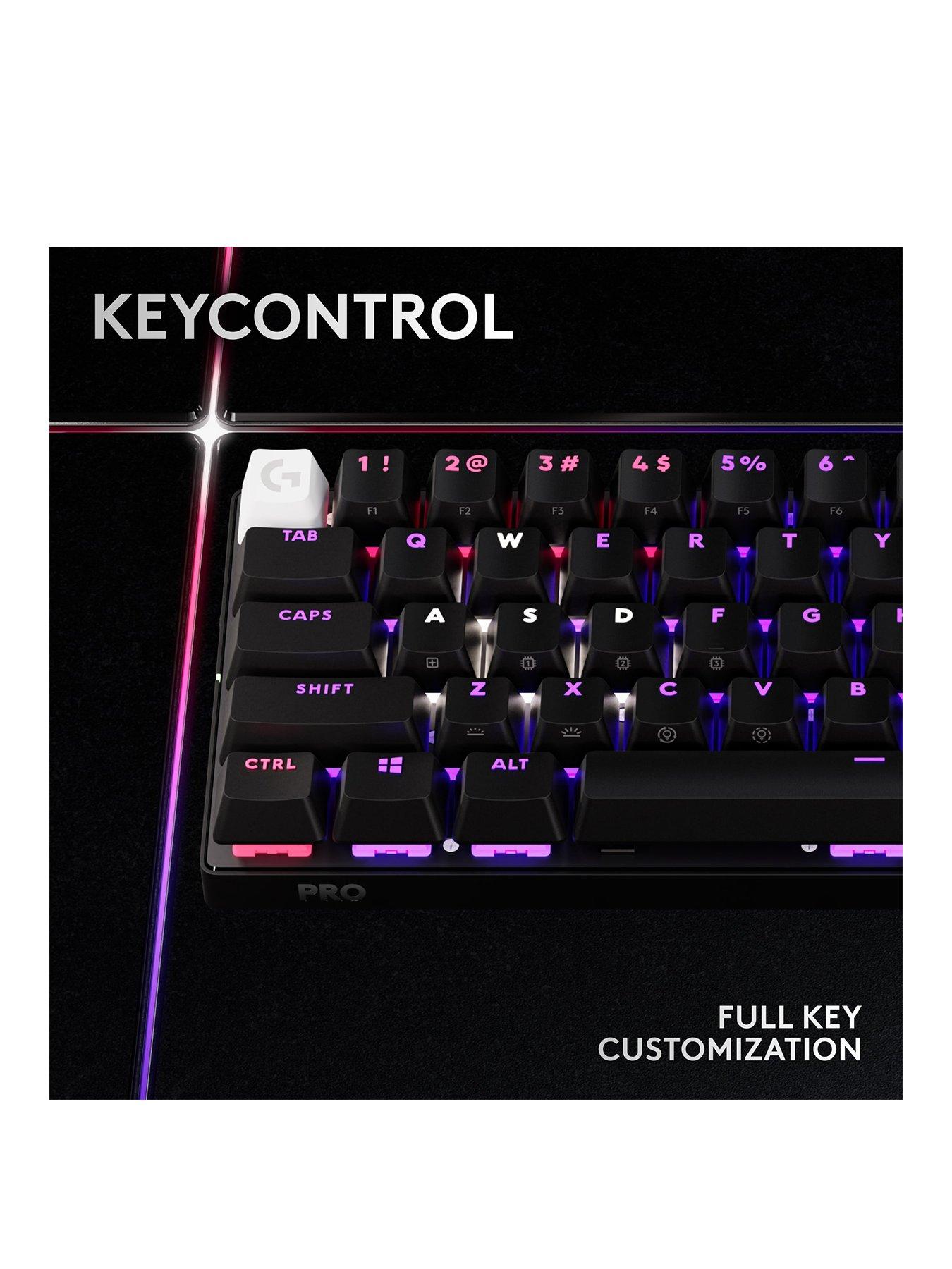 Image 3 of 7 of LogitechG G PRO X 60 Keyboard - Black