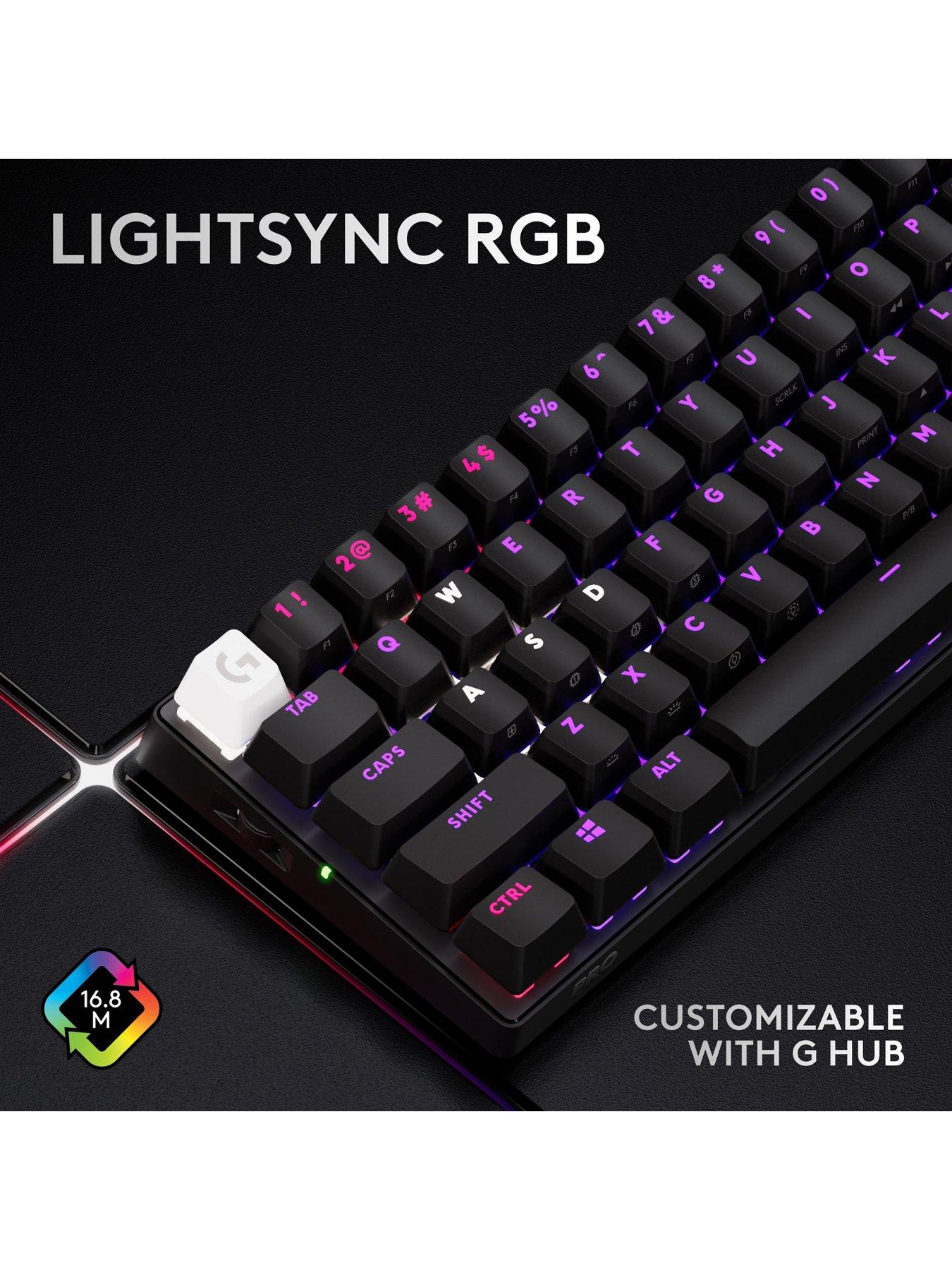 Image 6 of 7 of LogitechG G PRO X 60 Keyboard - Black