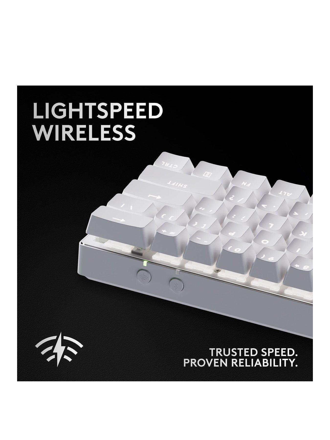 Image 3 of 7 of LogitechG G PRO X 60 Keyboard - White