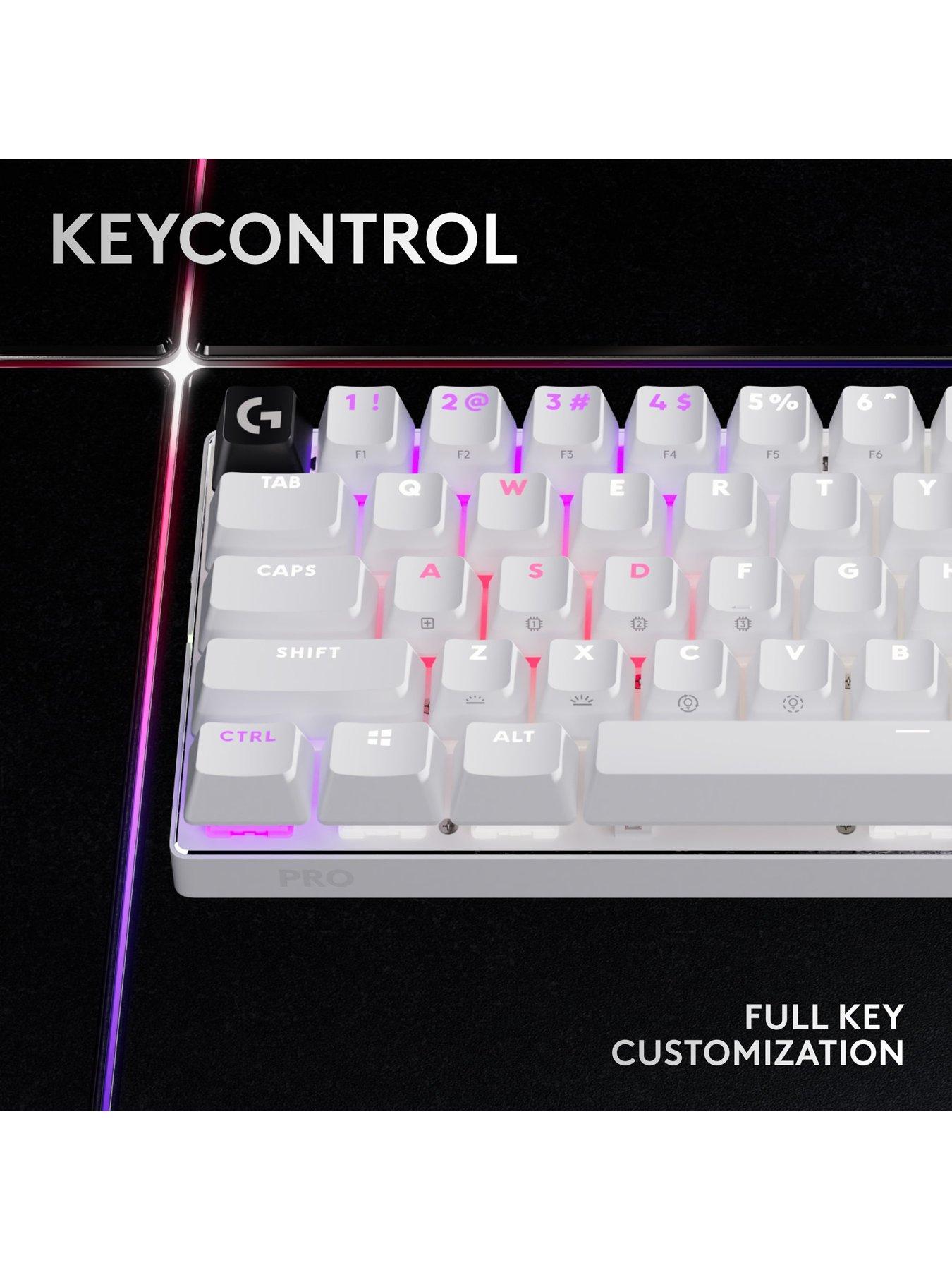 Image 4 of 7 of LogitechG G PRO X 60 Keyboard - White