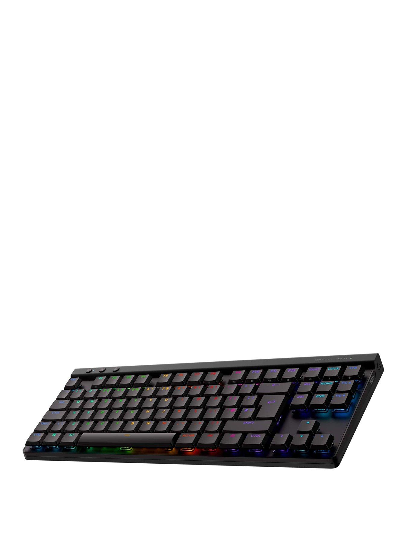 Image 1 of 7 of LogitechG G515 LIGHTSPEED TKL Gaming Keyboard - Black