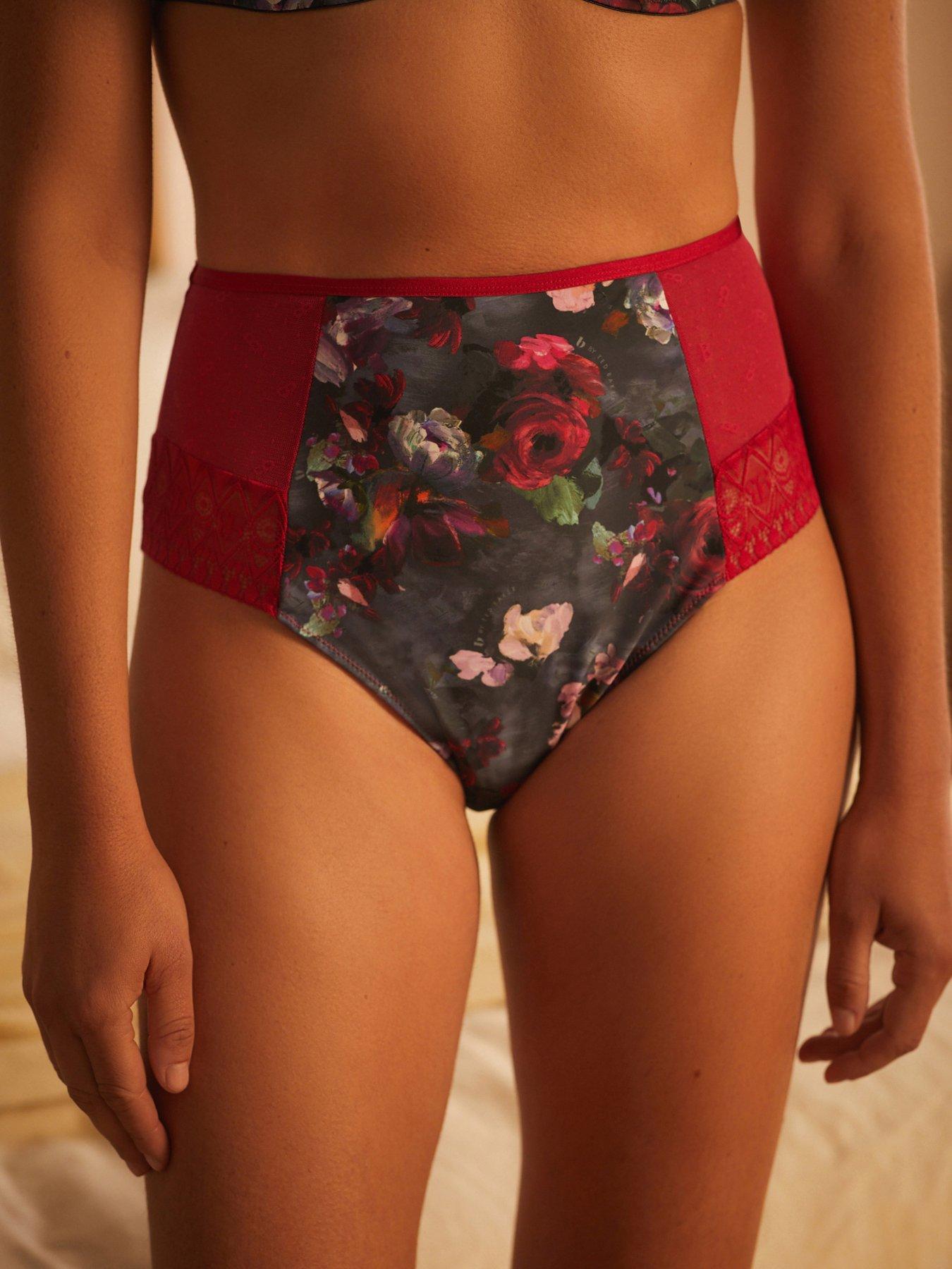 Image of B By Ted Baker Express Print 2 Pack Highwaisted Knickers