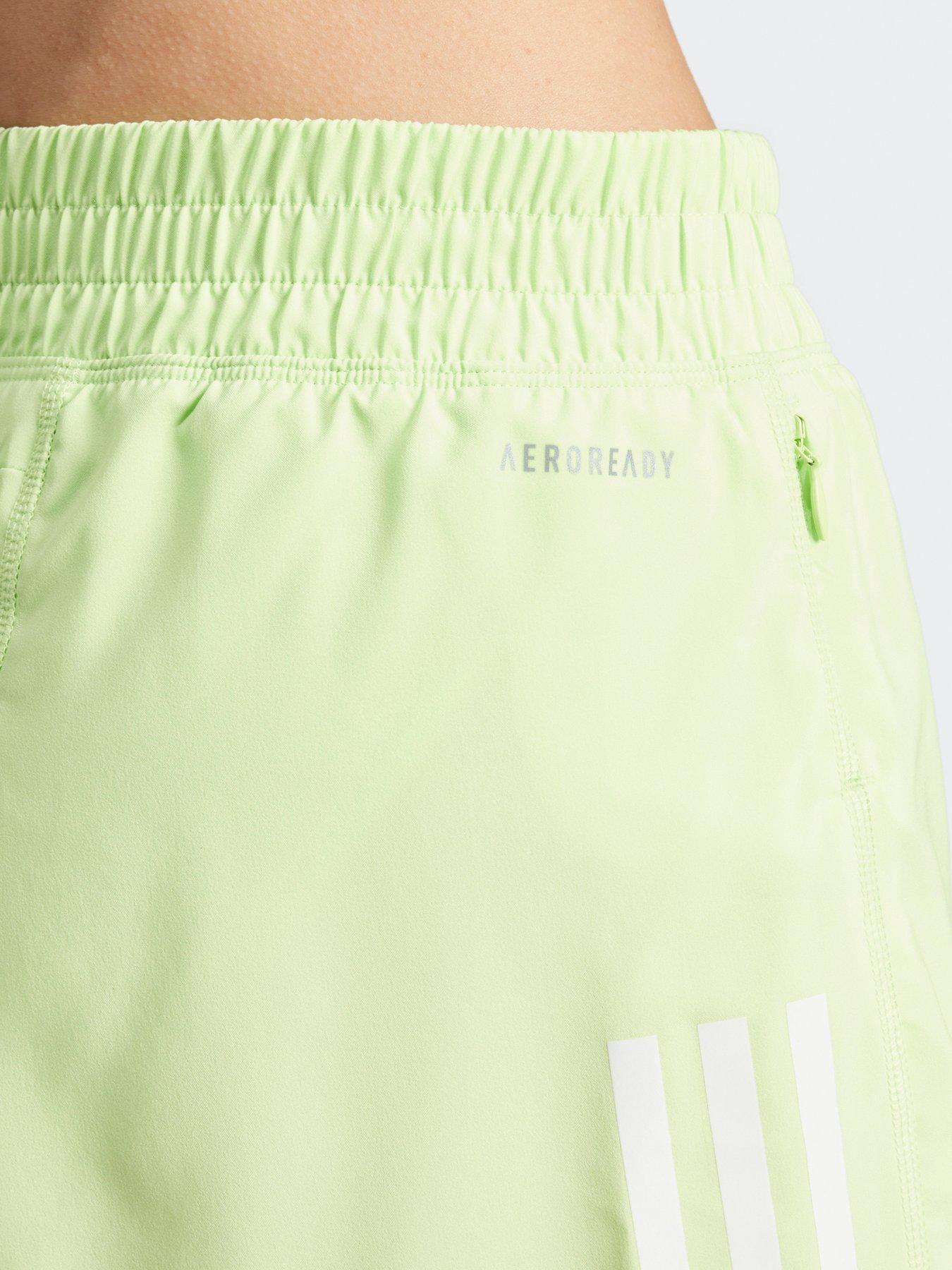 adidas-womens-own-the-run-shorts-greendetail