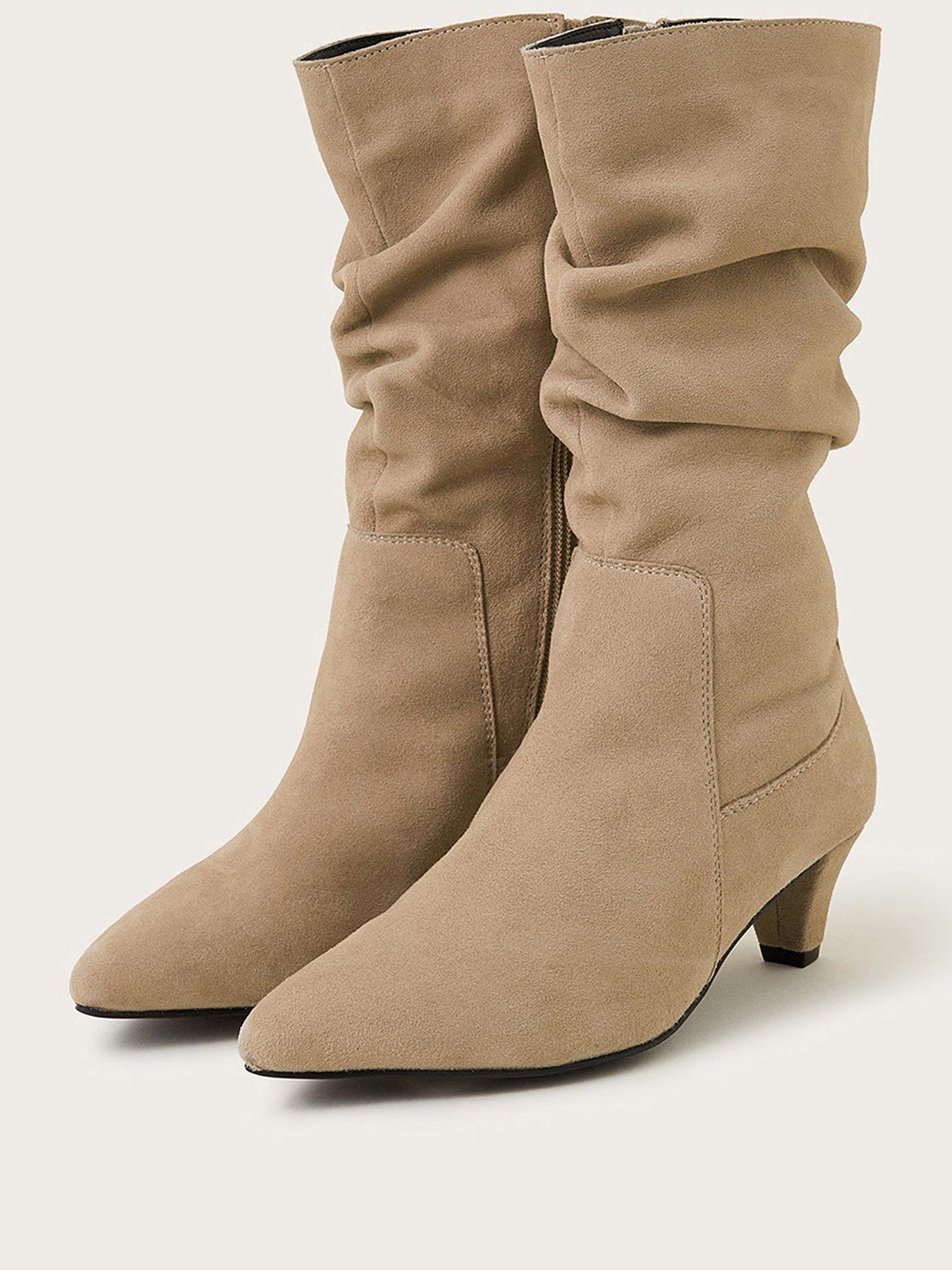 monsoon-nina-suede-ruched-boots-beigestillFront