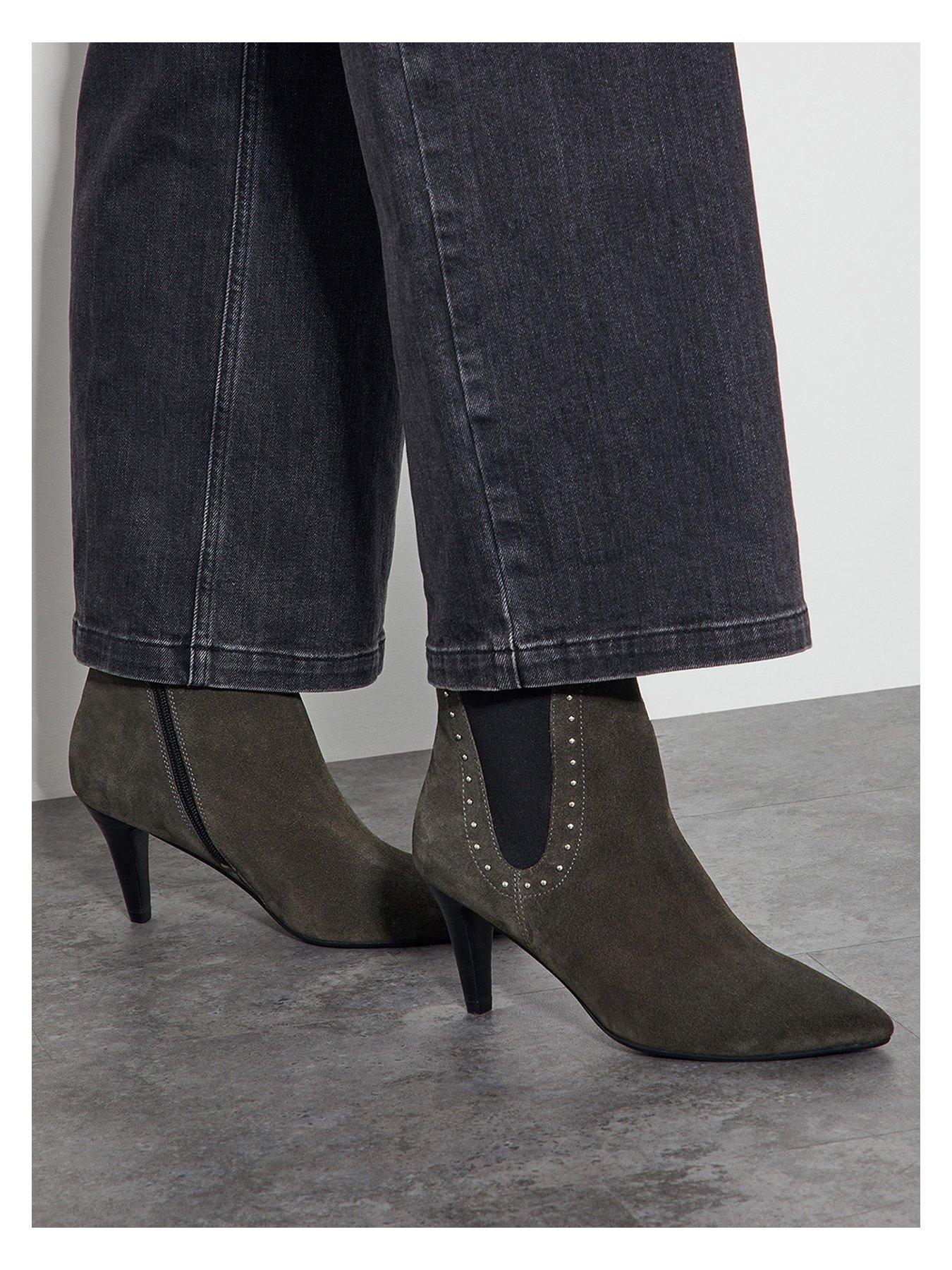 monsoon-oriana-suede-stud-boot-oliveoutfit