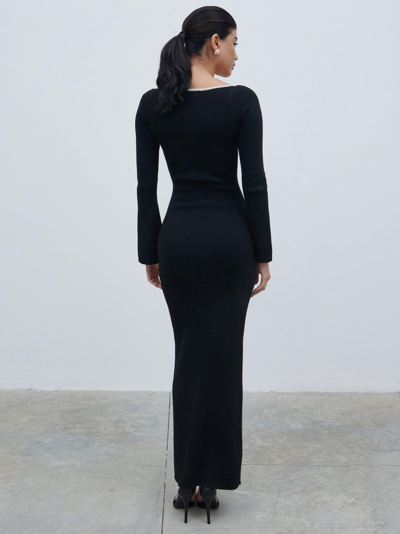 pretty-lavish-contrast-knit-maxi-dress-black-amp-creamback