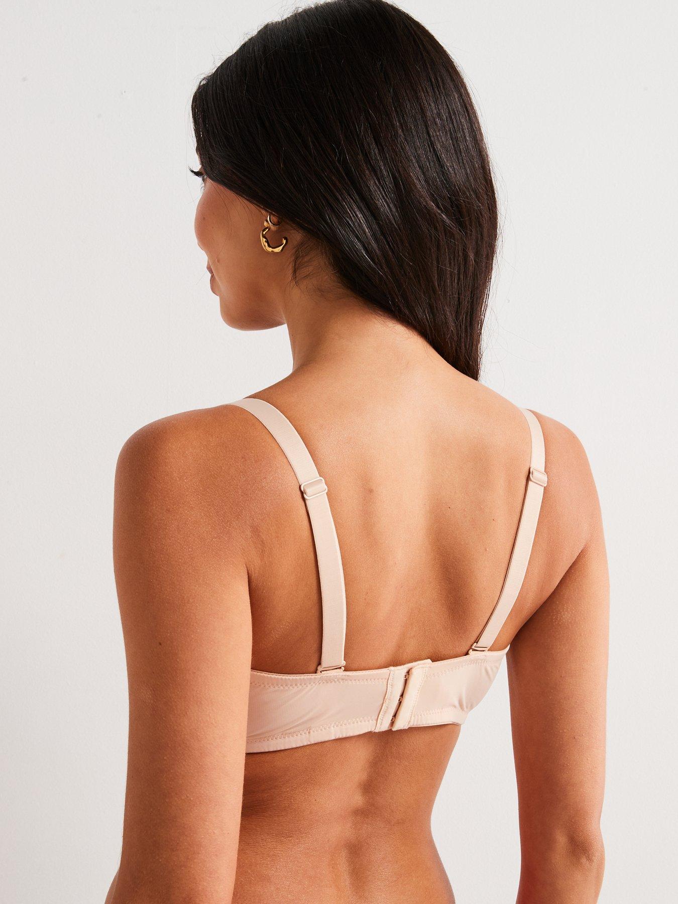 Image 2 of 3 of DORINA Michelle Light Padded Strapless Balcony Fuller Bust Bra- Beige
