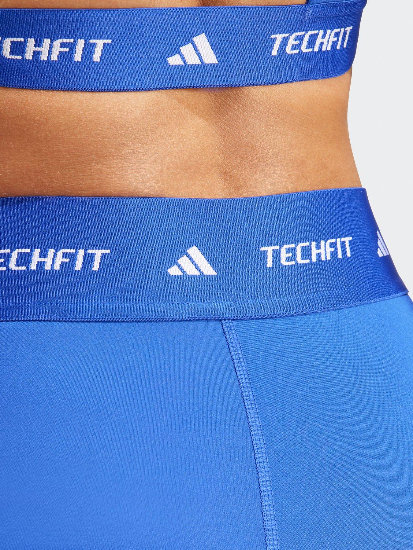 adidas-womens-training-tech-fit-78-tights-blueoutfit