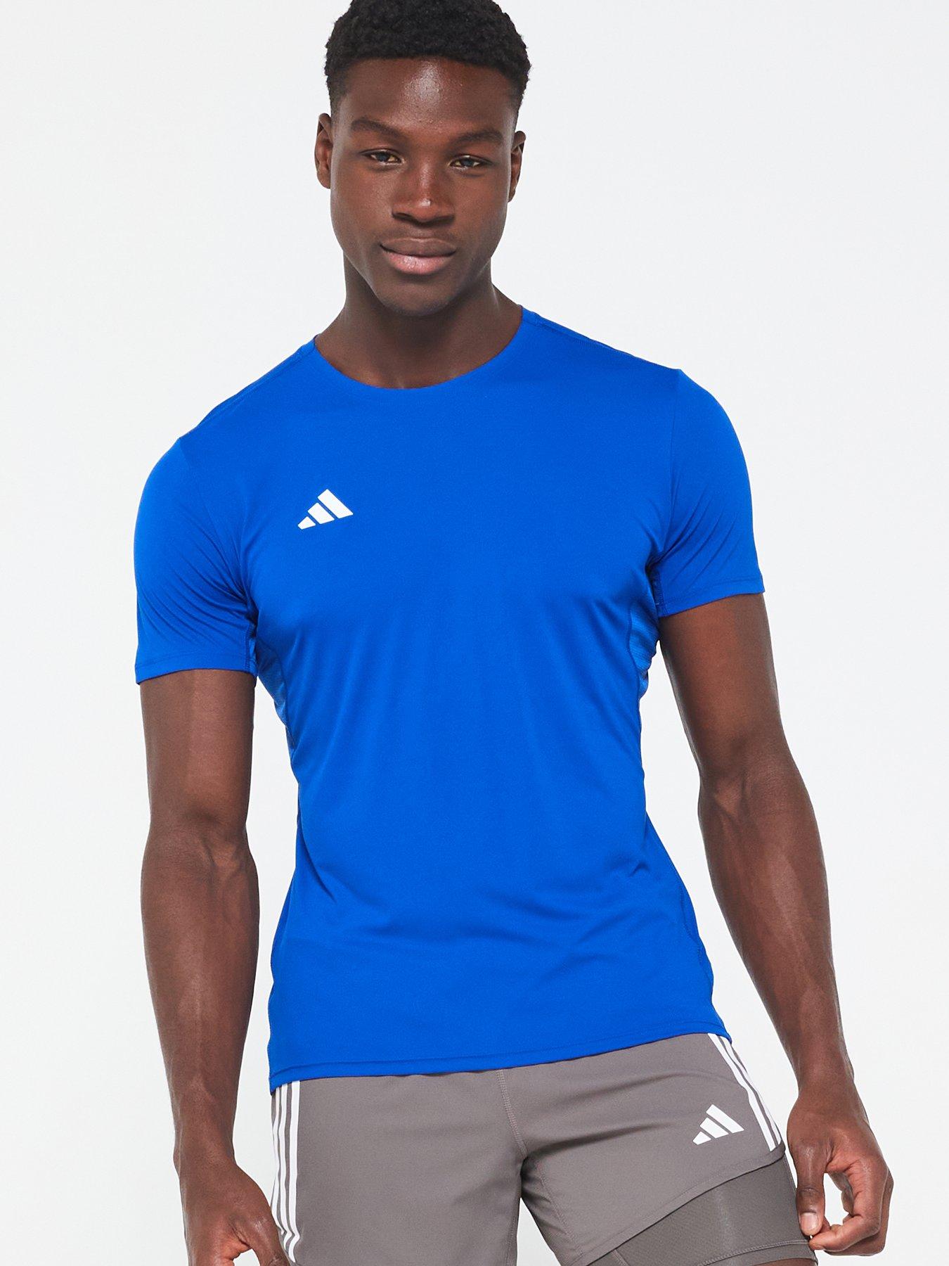 adidas-mens-running-adizero-t-shirt-blue