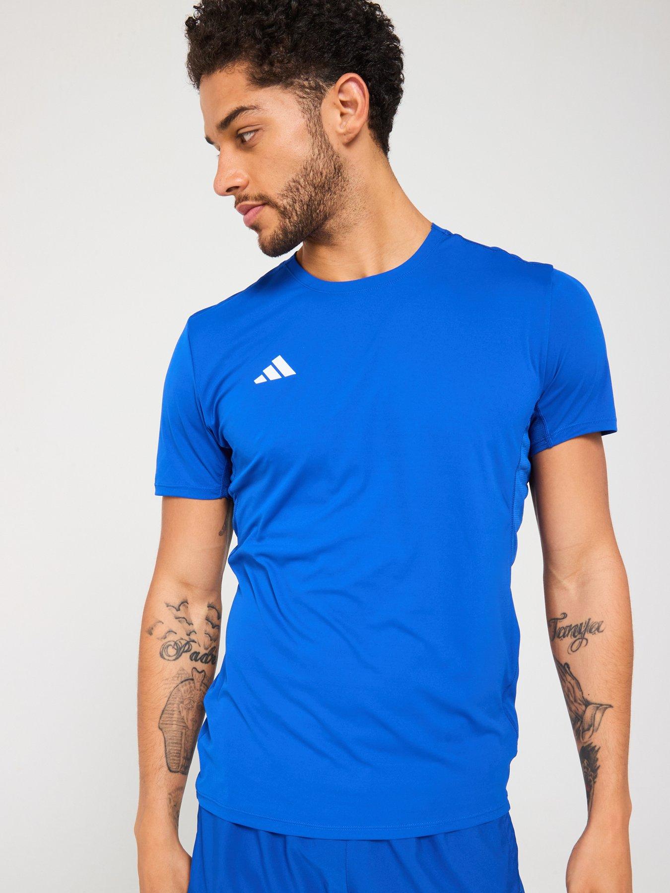 adidas-mens-running-adizero-t-shirt-bluefront