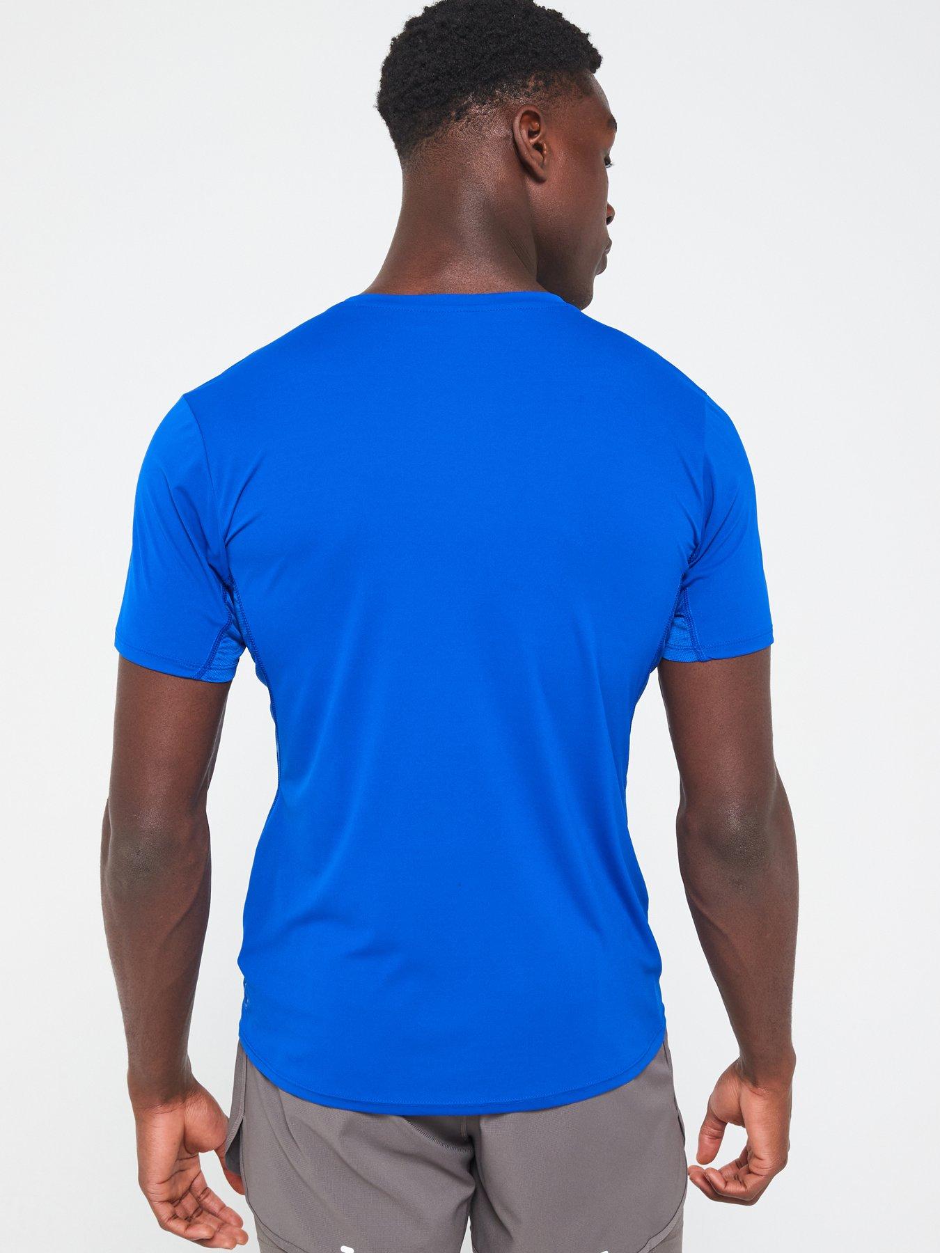 adidas-mens-running-adizero-t-shirt-bluestillFront