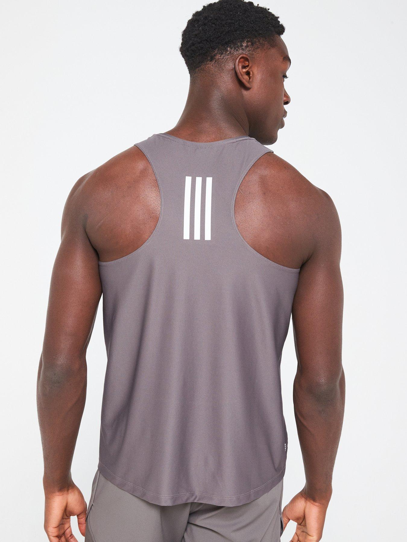 adidas-mens-own-the-run-tank-greystillFront