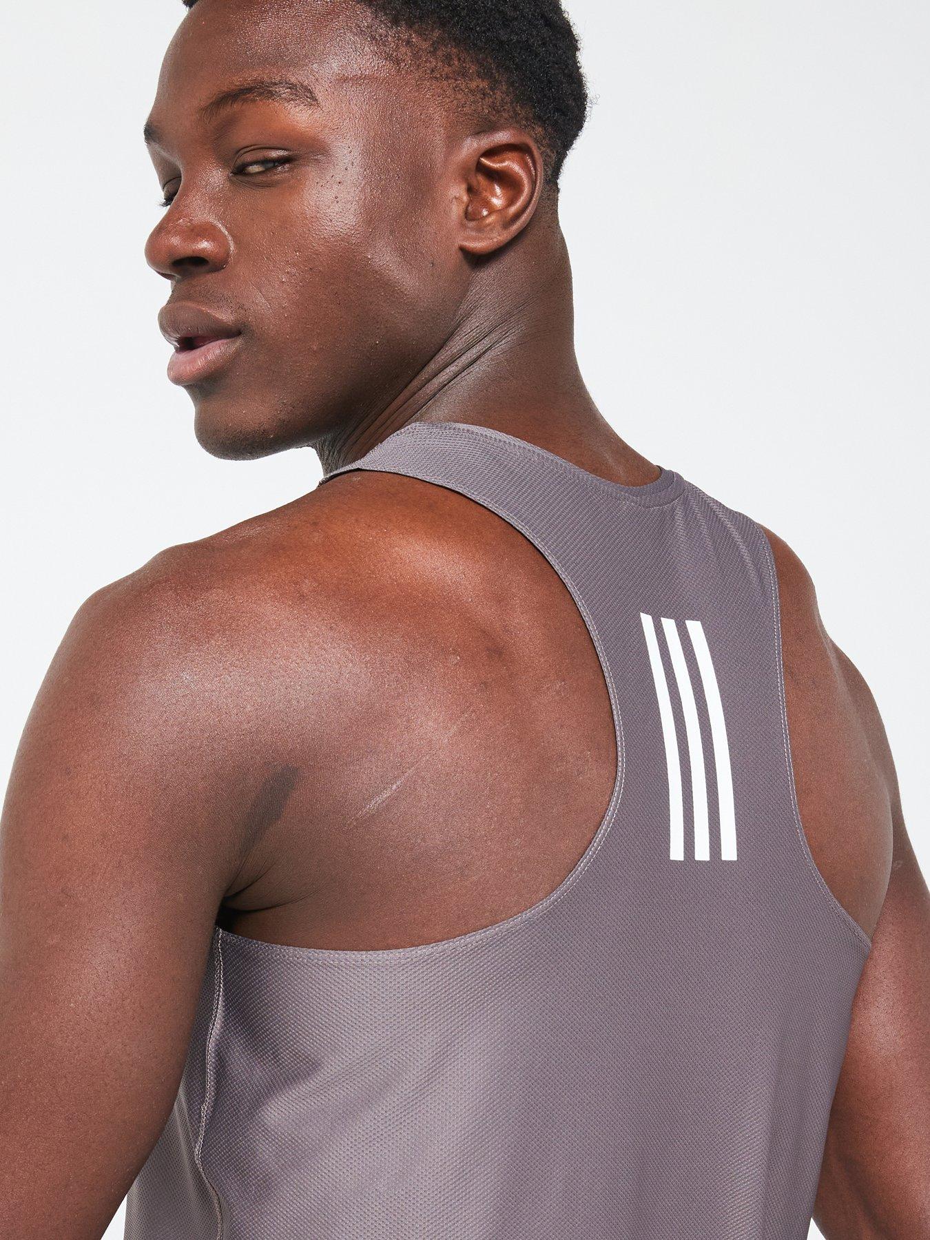 adidas-mens-own-the-run-tank-greyoutfit